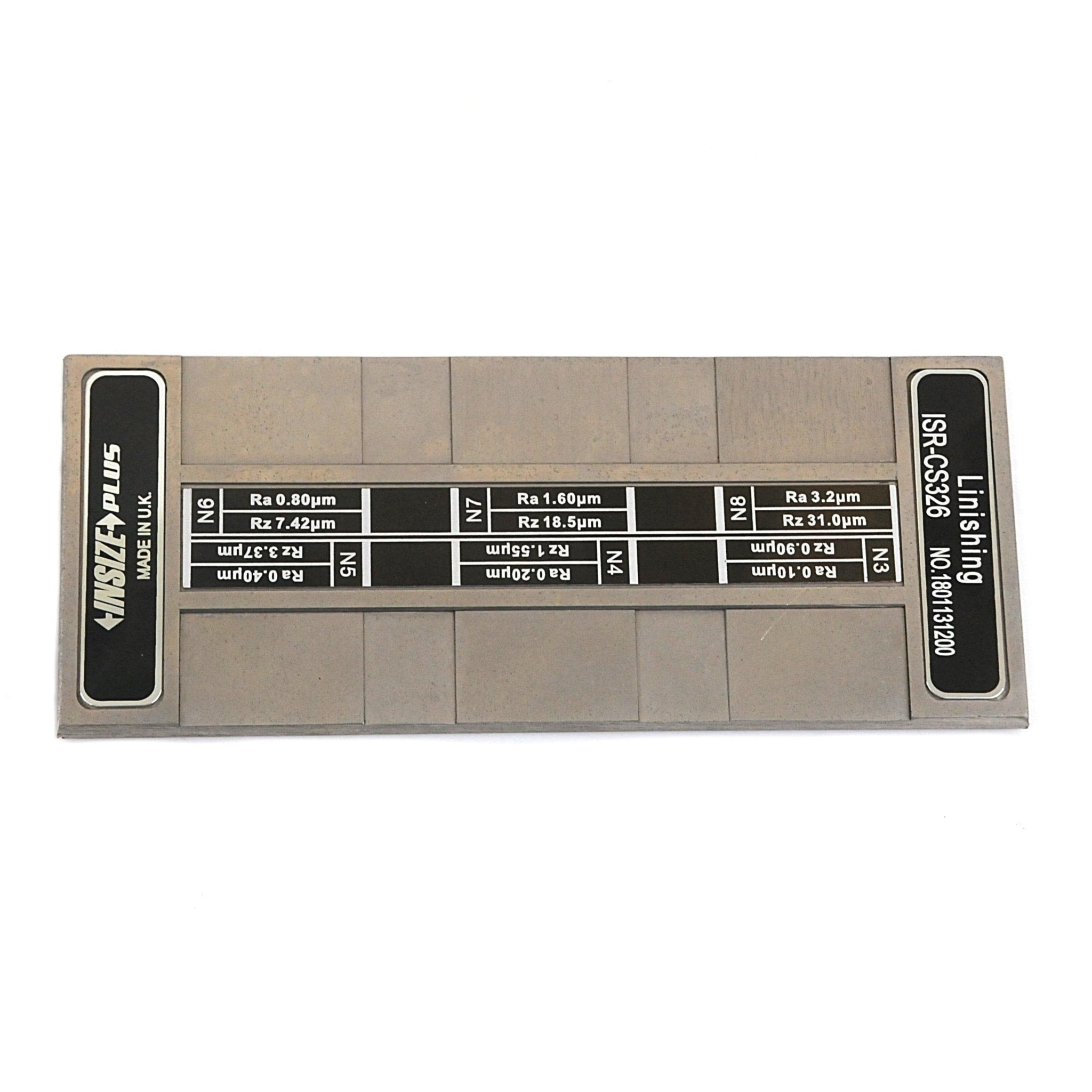 Insize Linishing (belt standing) Surface Roughness Specimen 6 pcs Set Series ISR-CS326 - Twin Eagle Imports