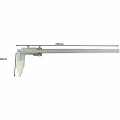 Insize Long Jaw Vernier Caliper 0-300mm/0-12" Range Series 1215-392 - Twin Eagle Imports