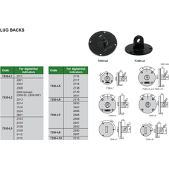 Insize Lug Back for Dial Guages 40mm Range Series 7330-L1 - Twin Eagle Imports