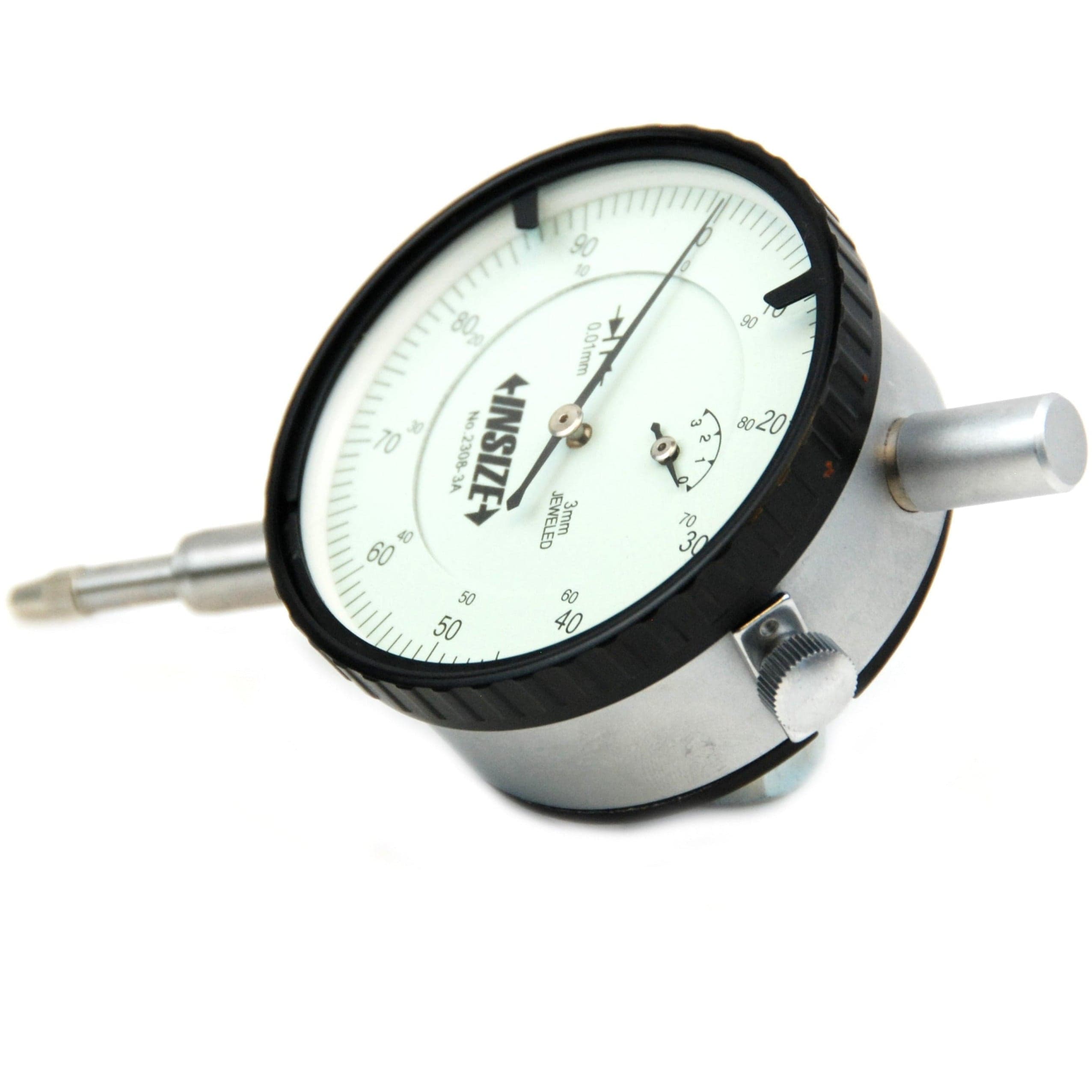 INSIZE Manufacturing Insize Metric Lug Back Dial Indicator 3mm Range Series 2308-3A