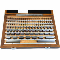 INSIZE Measuring Equipment Insize 112 Piece Steel Gauge Block Set Series 4100-2112 Grade 2