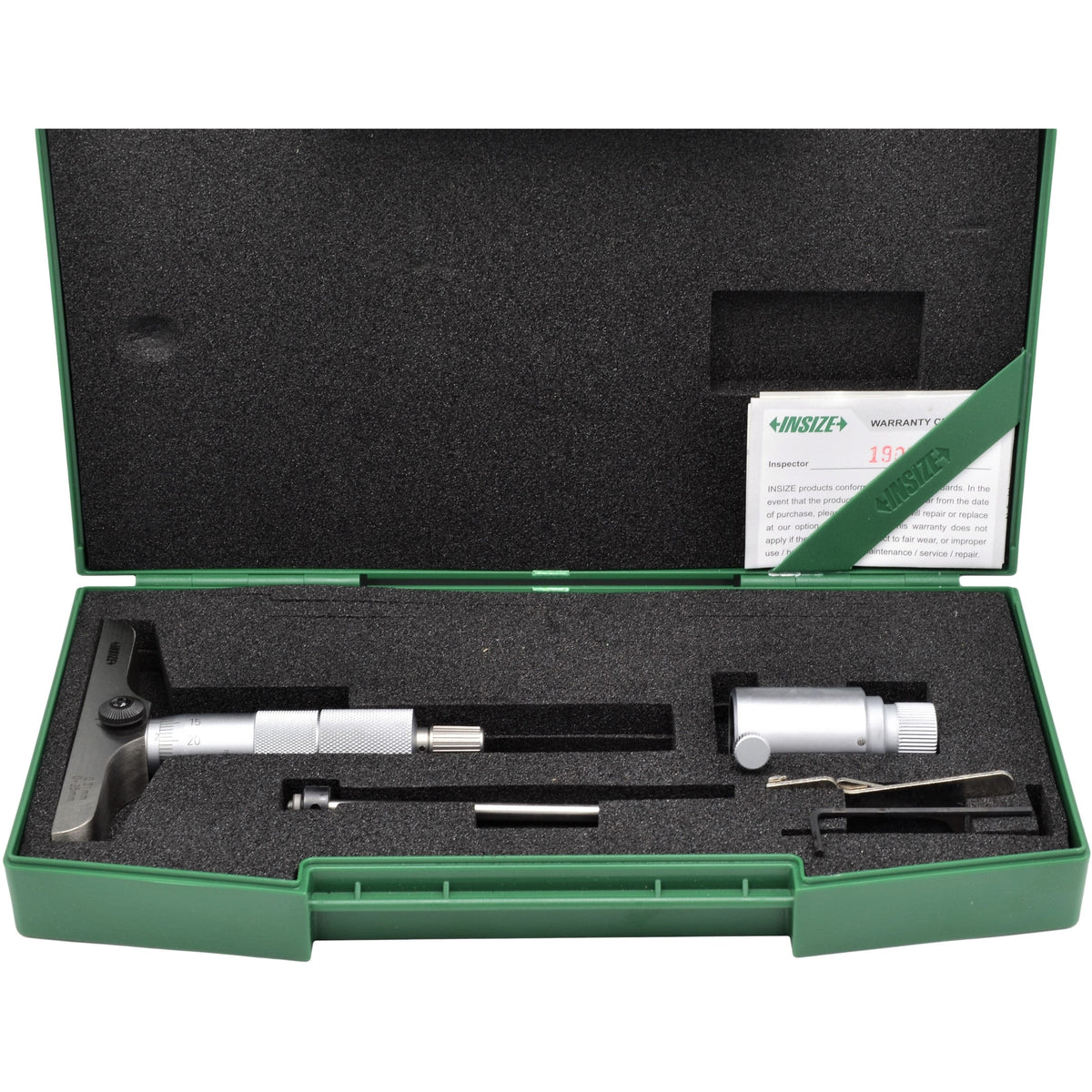 INSIZE Measuring Equipment Insize 1pc Metric Depth Micrometer 0-25mm Range Series 3241-25