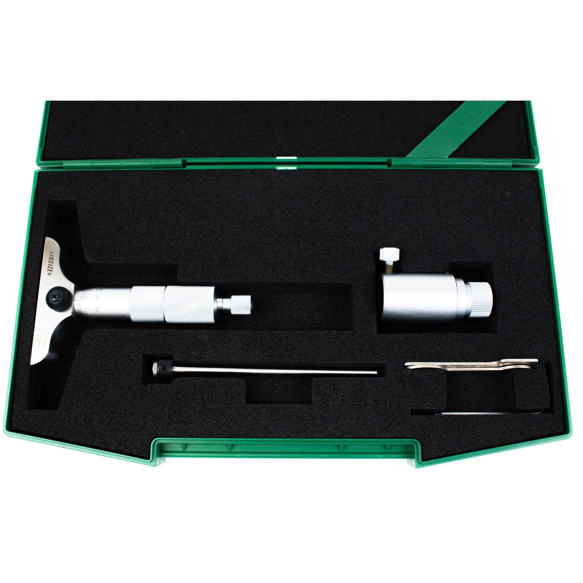 INSIZE Measuring Equipment Insize 1pc Metric Depth Micrometer 0-25mm Range Series 3241-B25