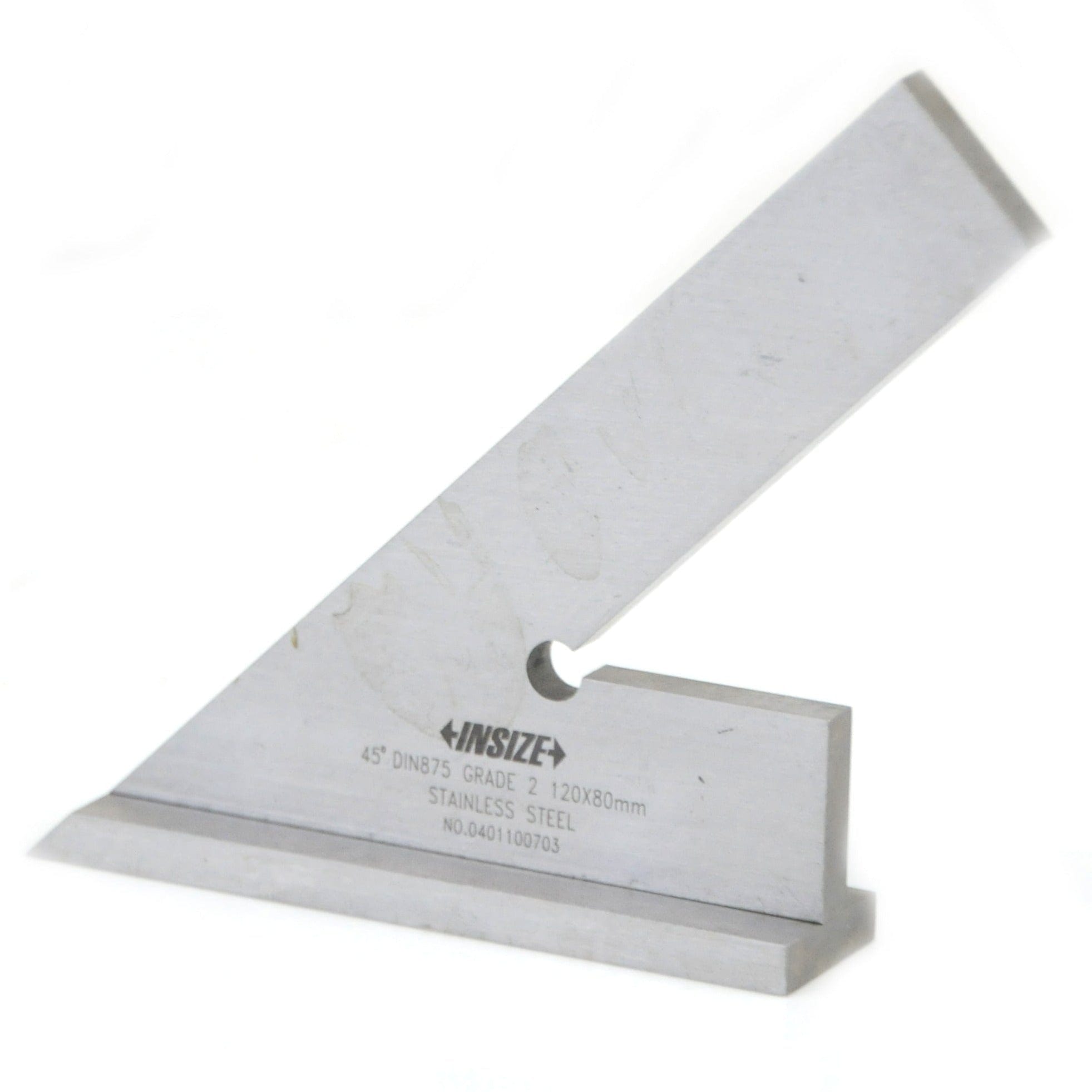 INSIZE Measuring Equipment Insize 45° Square 120x80mm Range Series 4747-120