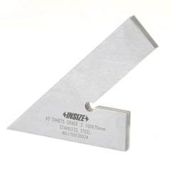 INSIZE Measuring Equipment Insize 45° Square Range Series 100x70mm Series 4745-1100