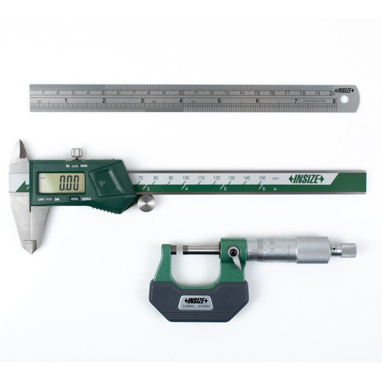 INSIZE Measuring Equipment Insize 6pc Measuring Tool Set 5062