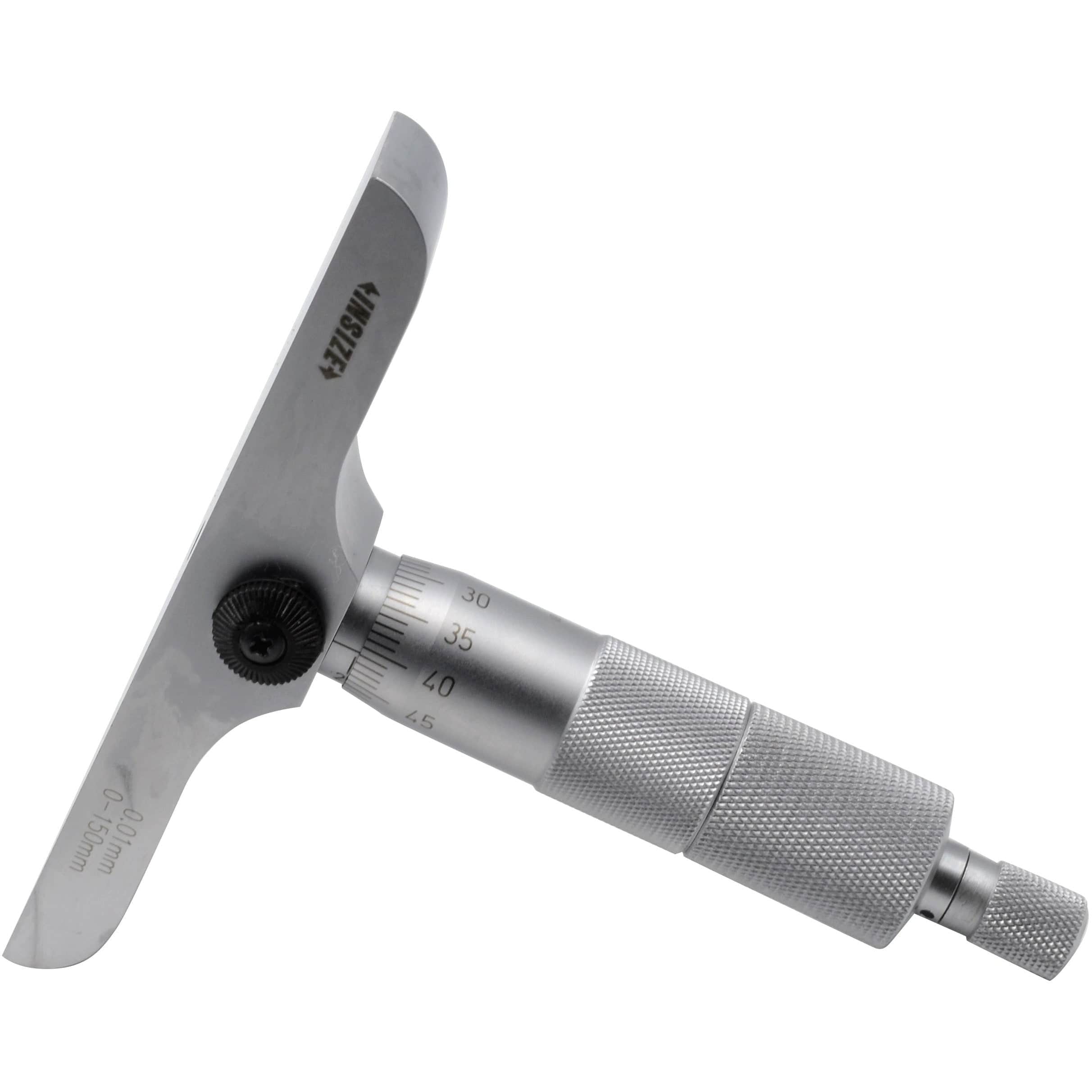 INSIZE Measuring Equipment Insize 6pc Metric Depth Micrometer 0-150mm Range Series 3241-150
