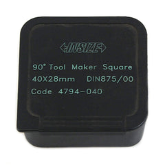 INSIZE Measuring Equipment Insize 90° Toolmakers Square 40x28mm Range Series 4794-040
