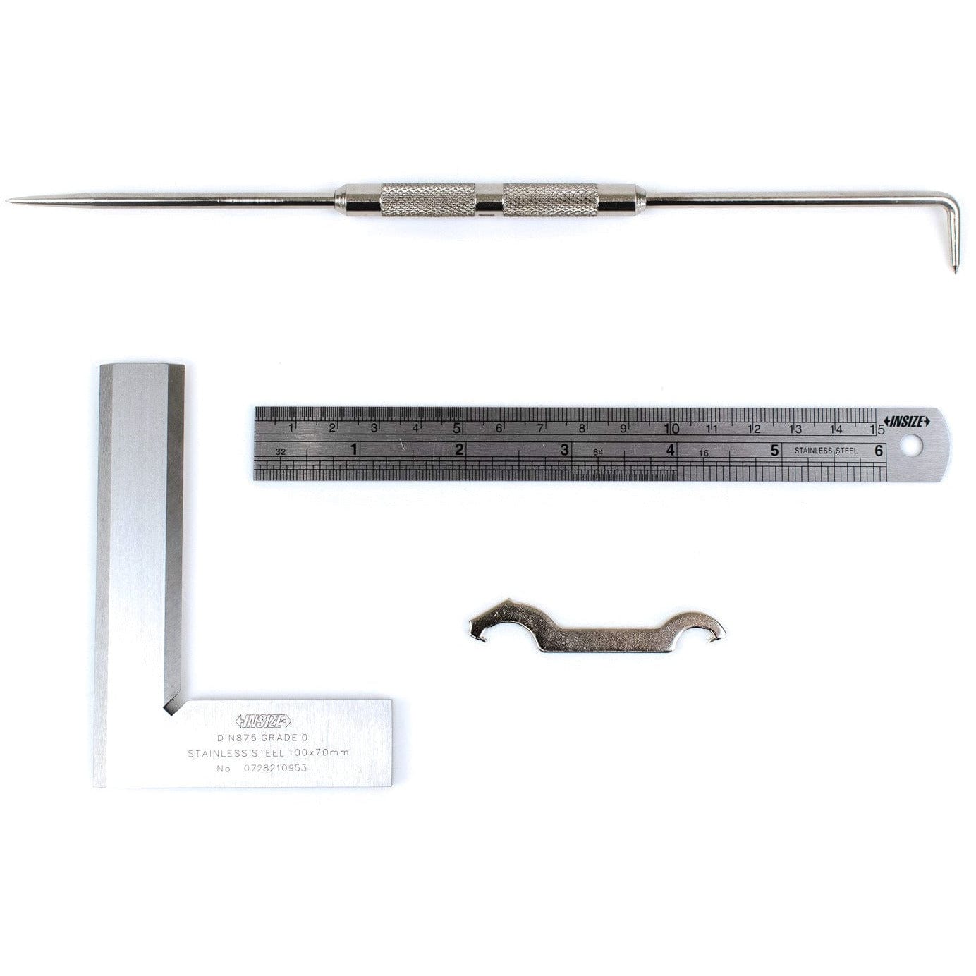 INSIZE Measuring Equipment Insize 9pc Measuring Tool Set Series 5091