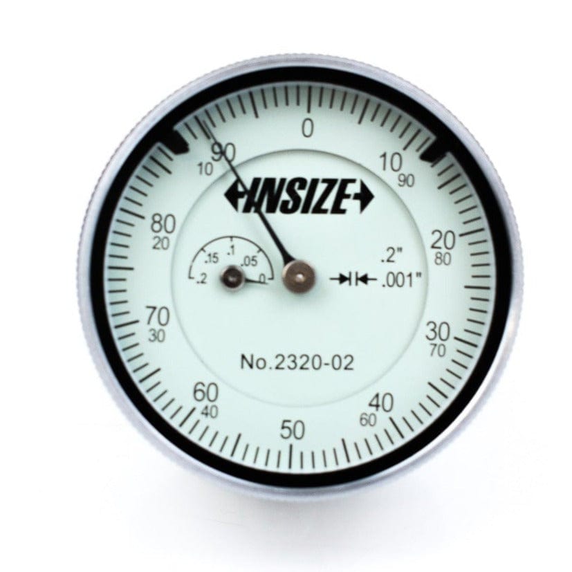 INSIZE Measuring Equipment Insize Back Plunger Type Dial Indicator Range Series 2320-02