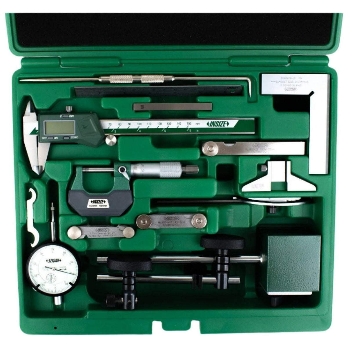 INSIZE Measuring Equipment INSIZE Comprehensive 13 Piece Measuring Tool Kit Series 5013