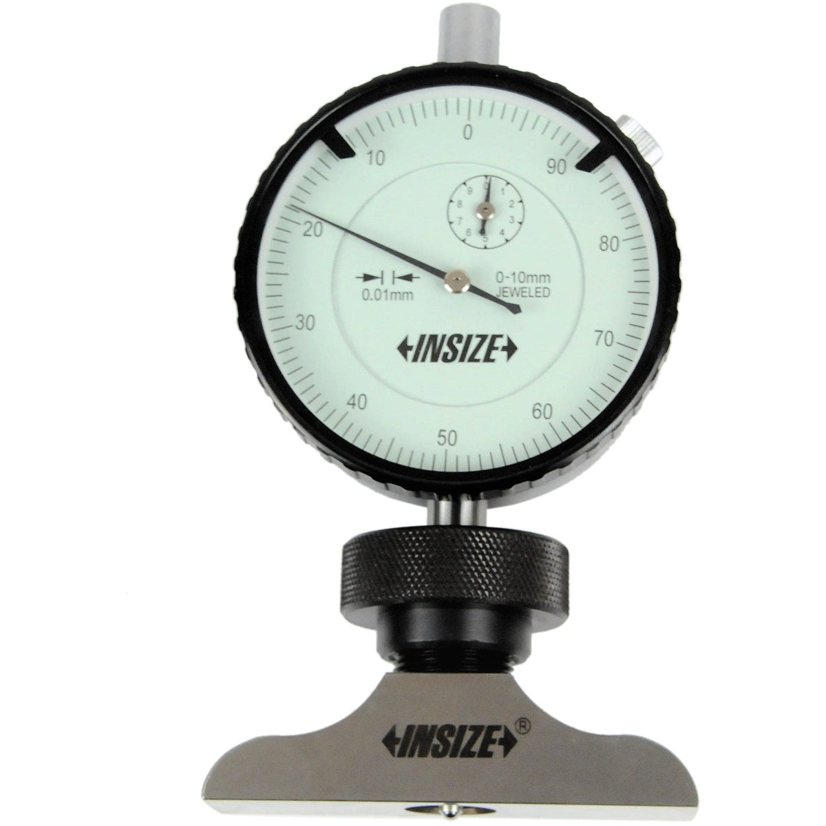 INSIZE Measuring Equipment Insize Dial Depth Gauge 0-10mm x 0.01mm Range Series 2341-101A