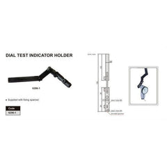 INSIZE Measuring Equipment Insize Dial Test Gauge Indicator Holder Round Stem Series 6296-2