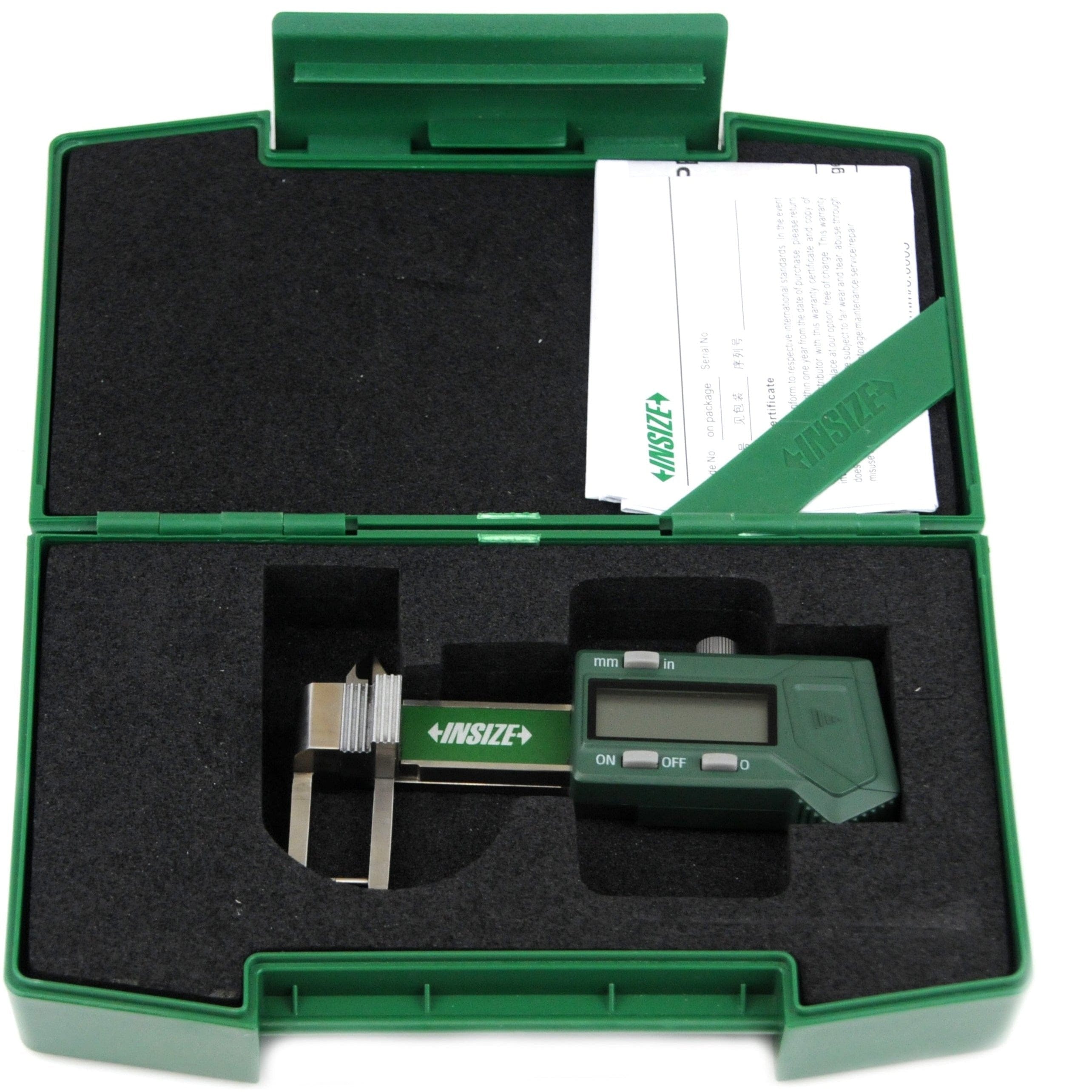 INSIZE Measuring Equipment Insize Digital 3 Purpose Snap Gauge 0-25mm/0-1" Range Series 2164-25A