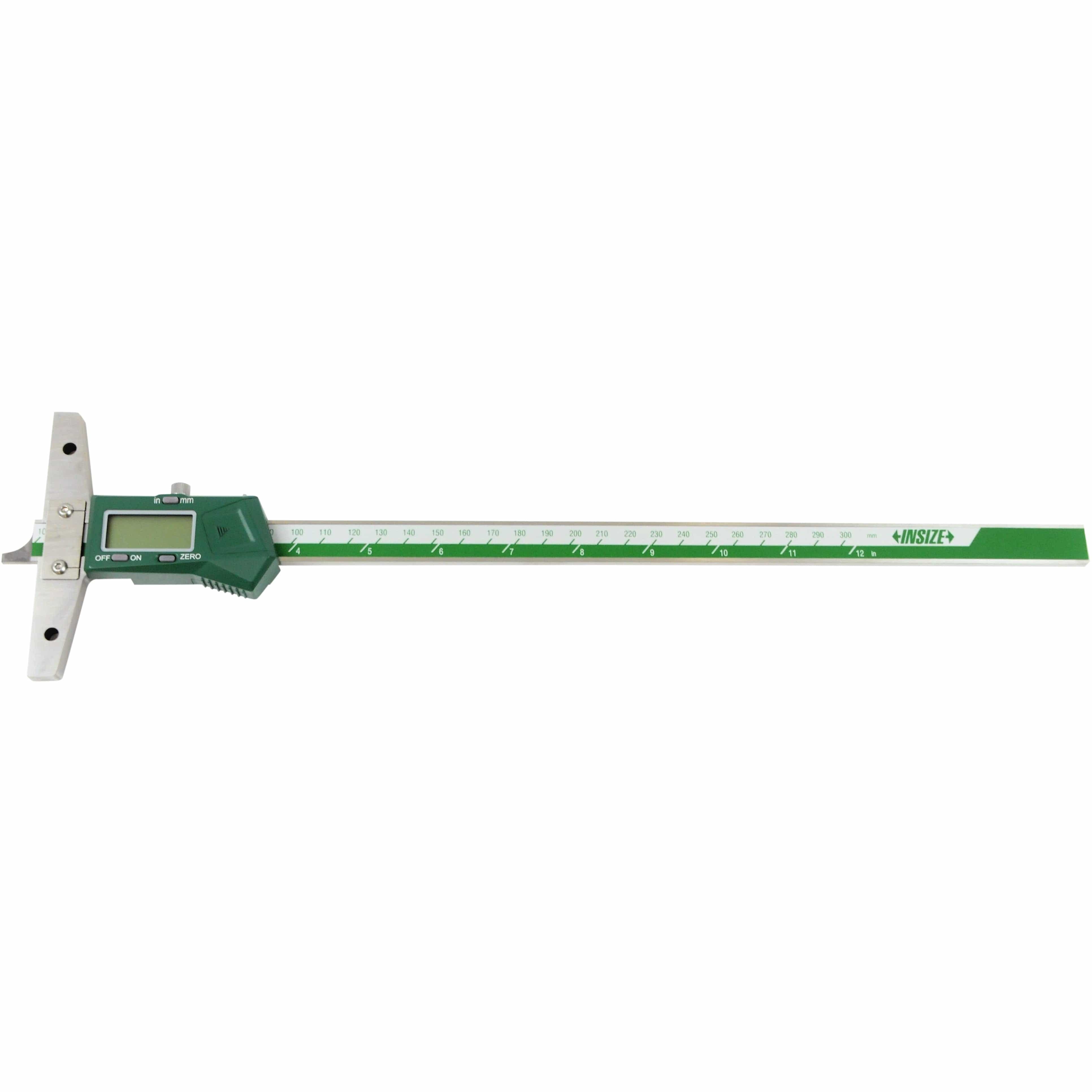 INSIZE Measuring Equipment Insize Digital Depth Gauge 0-300mm / 0-12" Range Series 1147-300
