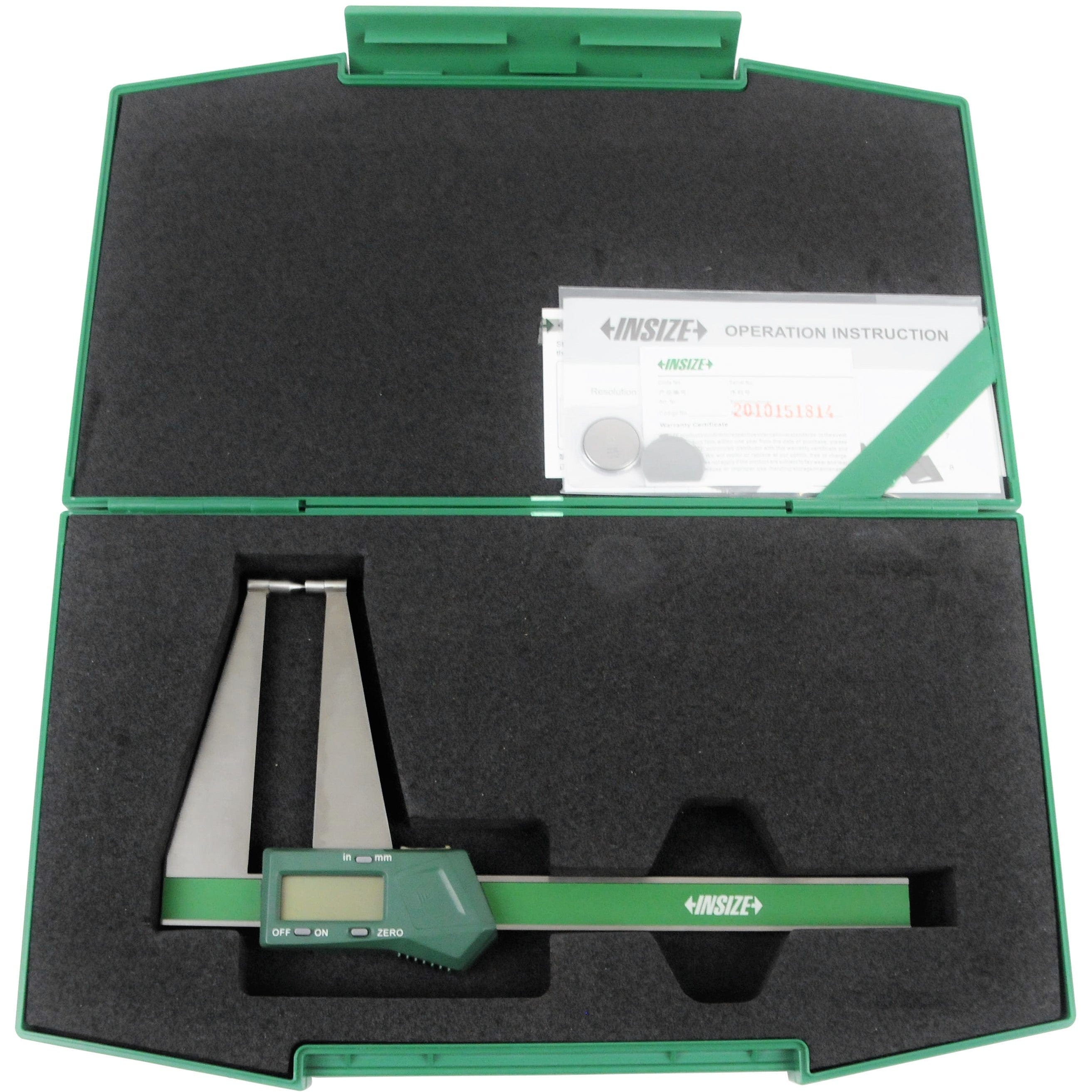 INSIZE Measuring Equipment Insize Digital Disc Brake Caliper 0-125mm/0-5" Range Series 1162-125A