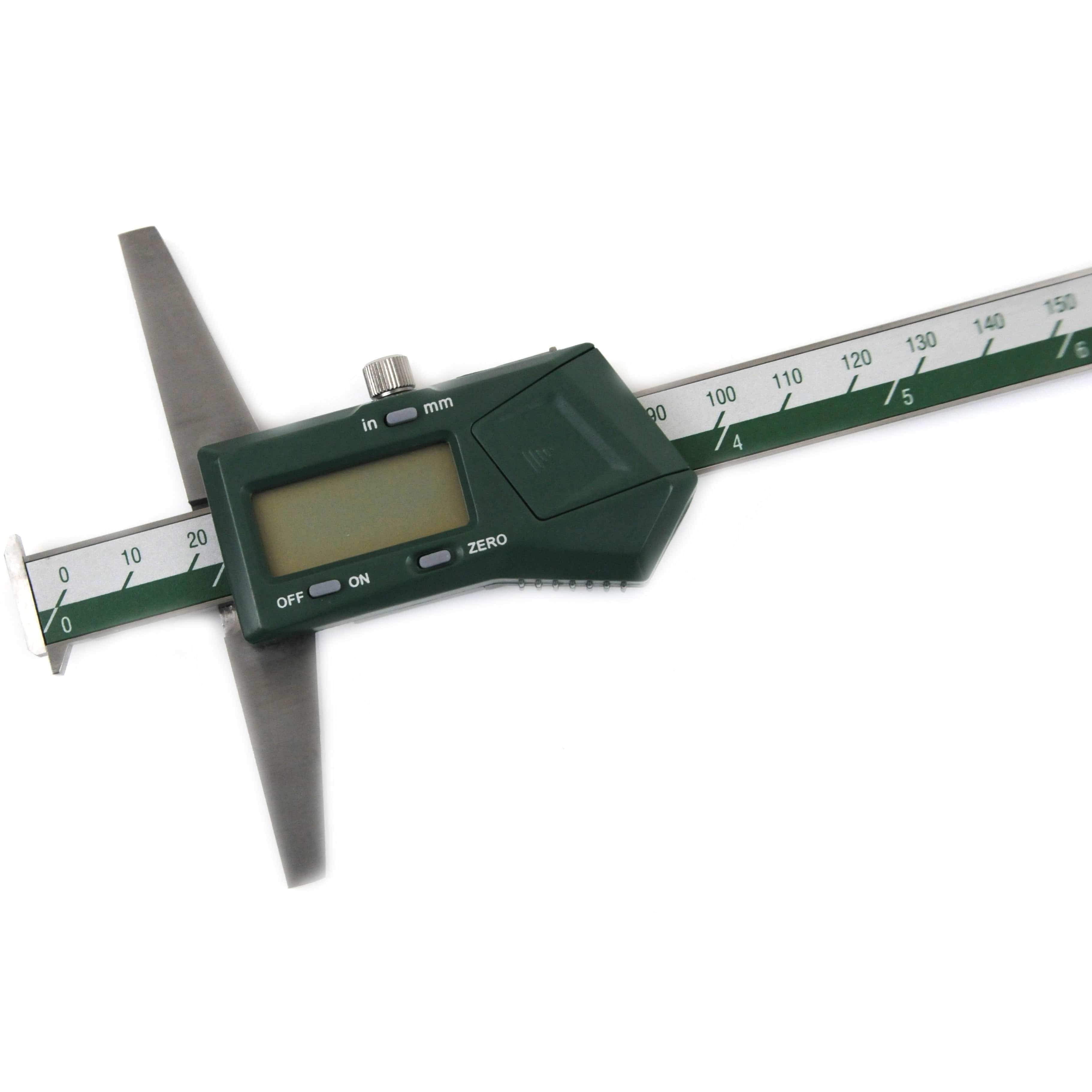 INSIZE Measuring Equipment Insize Digital Double Hook Depth Gauge 0-300mm / 0-12" Range Series 1144-300A