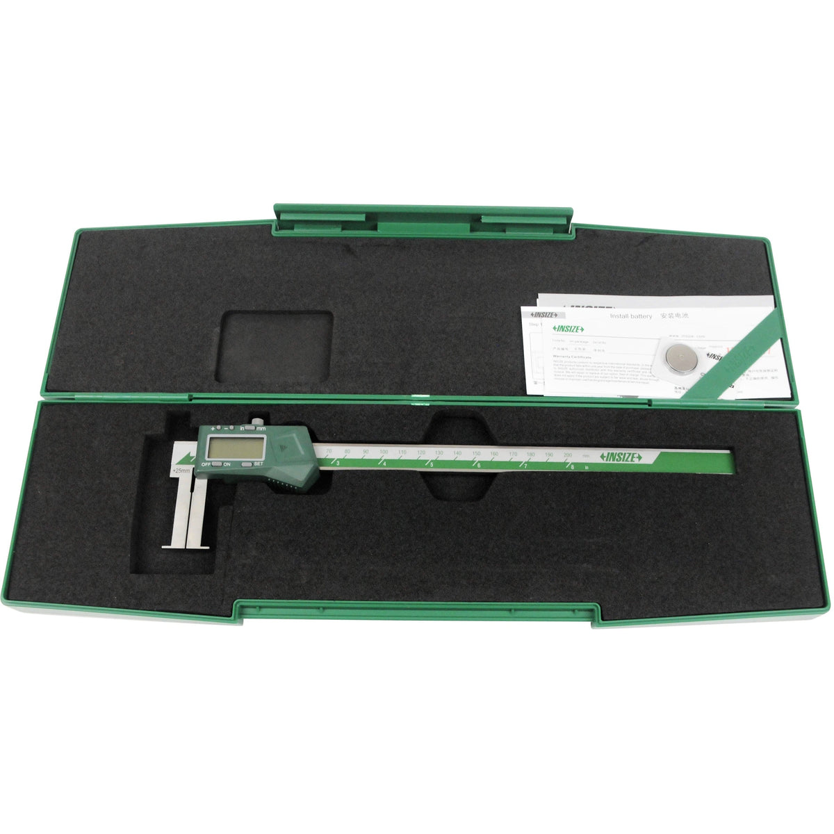 INSIZE Measuring Equipment Insize Digital Inside Groove Caliper 25-200mm Range Series 1120-200A