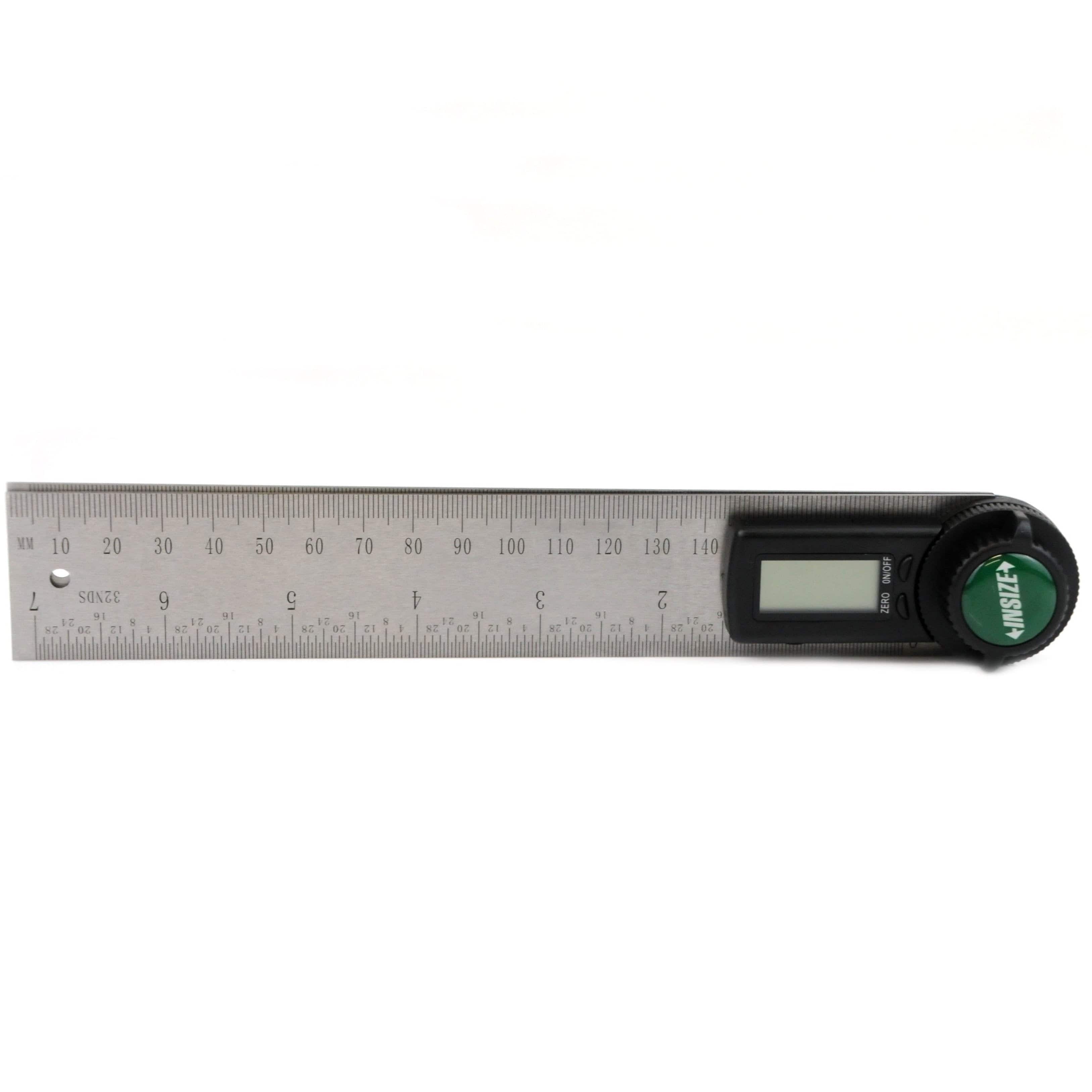 INSIZE Measuring Equipment Insize Digital Protractor 300mm 0-360° Range Series 2176-300