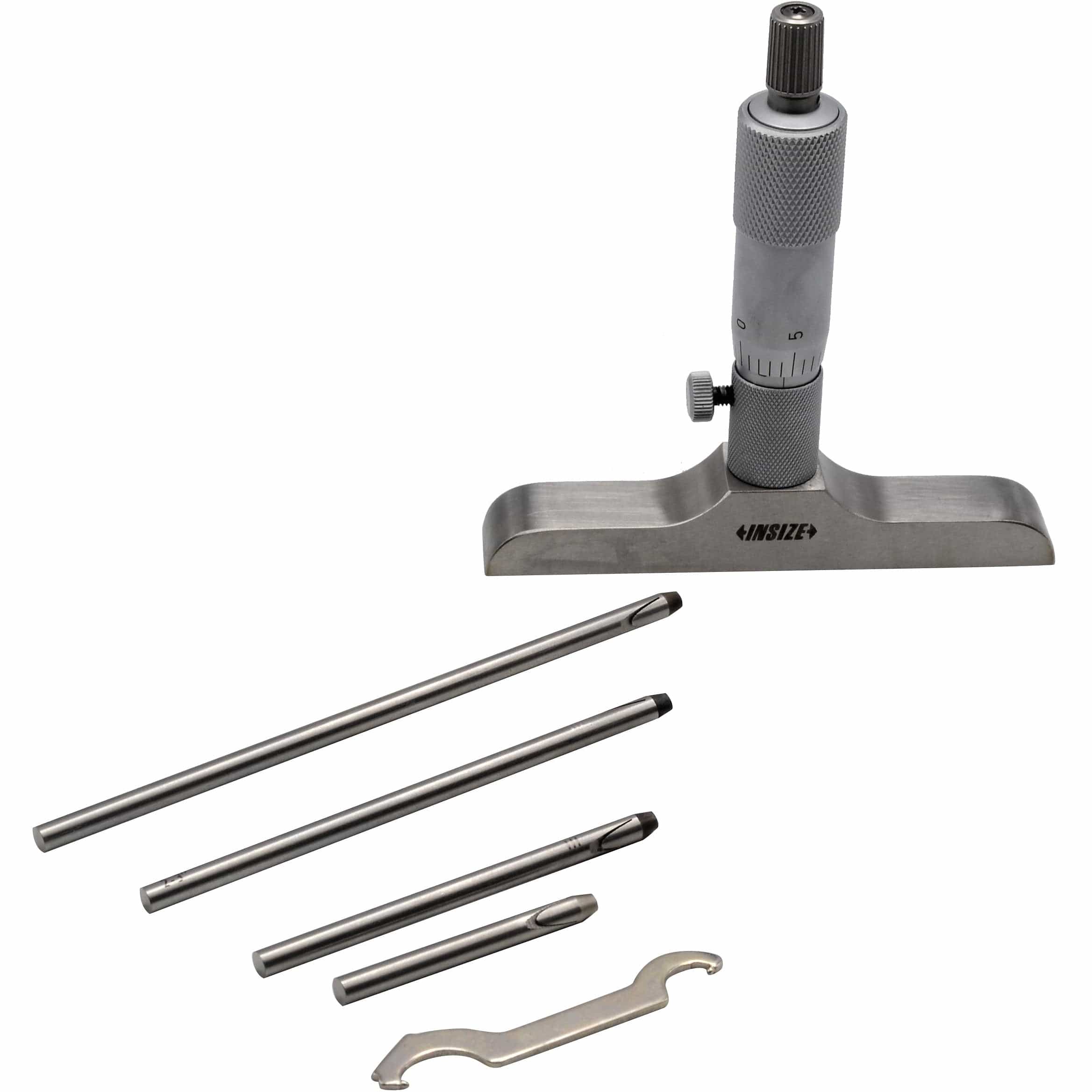 INSIZE Measuring Equipment Insize Imperial Depth Micrometer 0-4" Range Series 3240 - 4