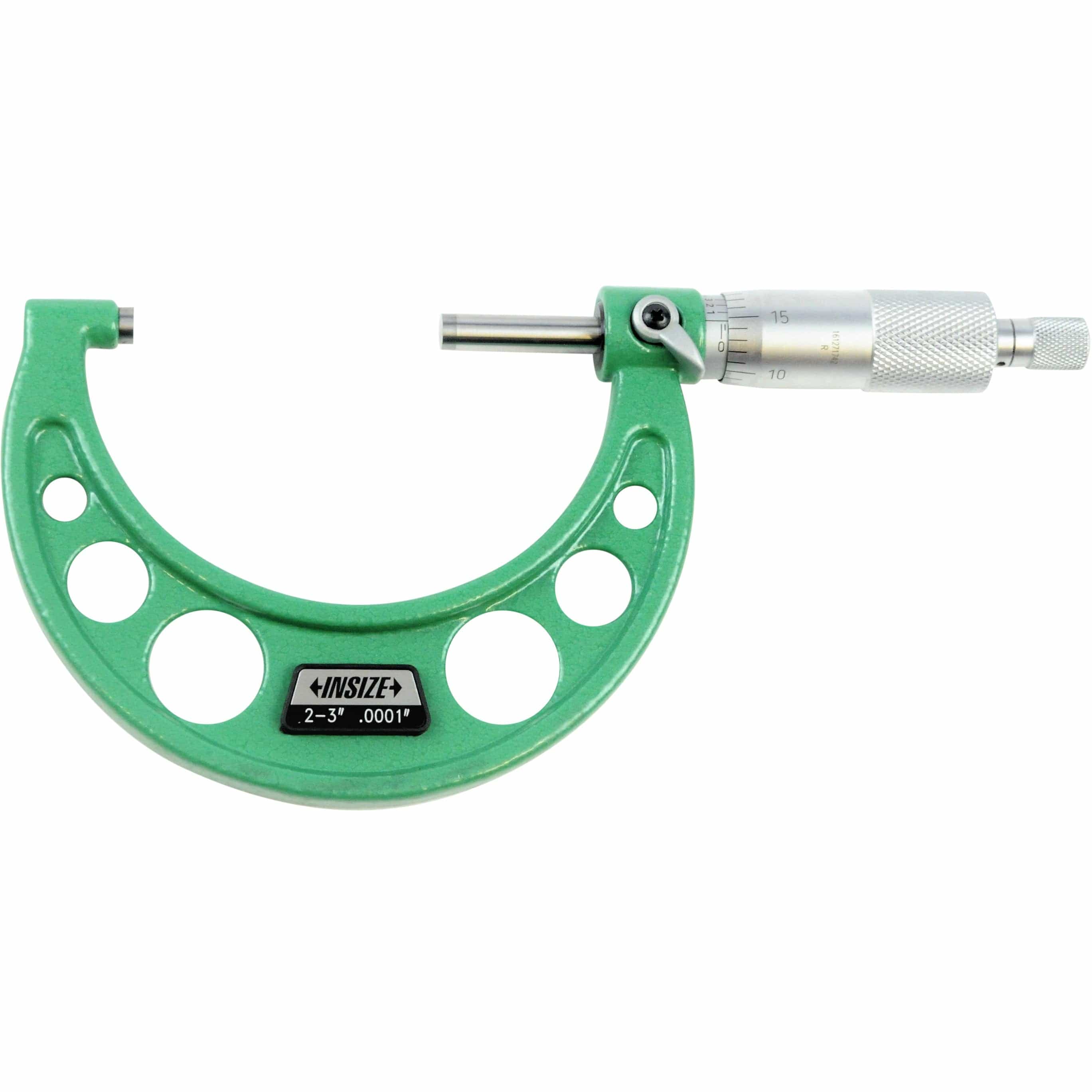 INSIZE Measuring Equipment Insize Imperial Outside Micrometer Set 0-6" Range Series 3203-66A