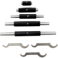 INSIZE Measuring Equipment Insize Imperial Outside Micrometer Set 0-6" Range Series 3203-66A