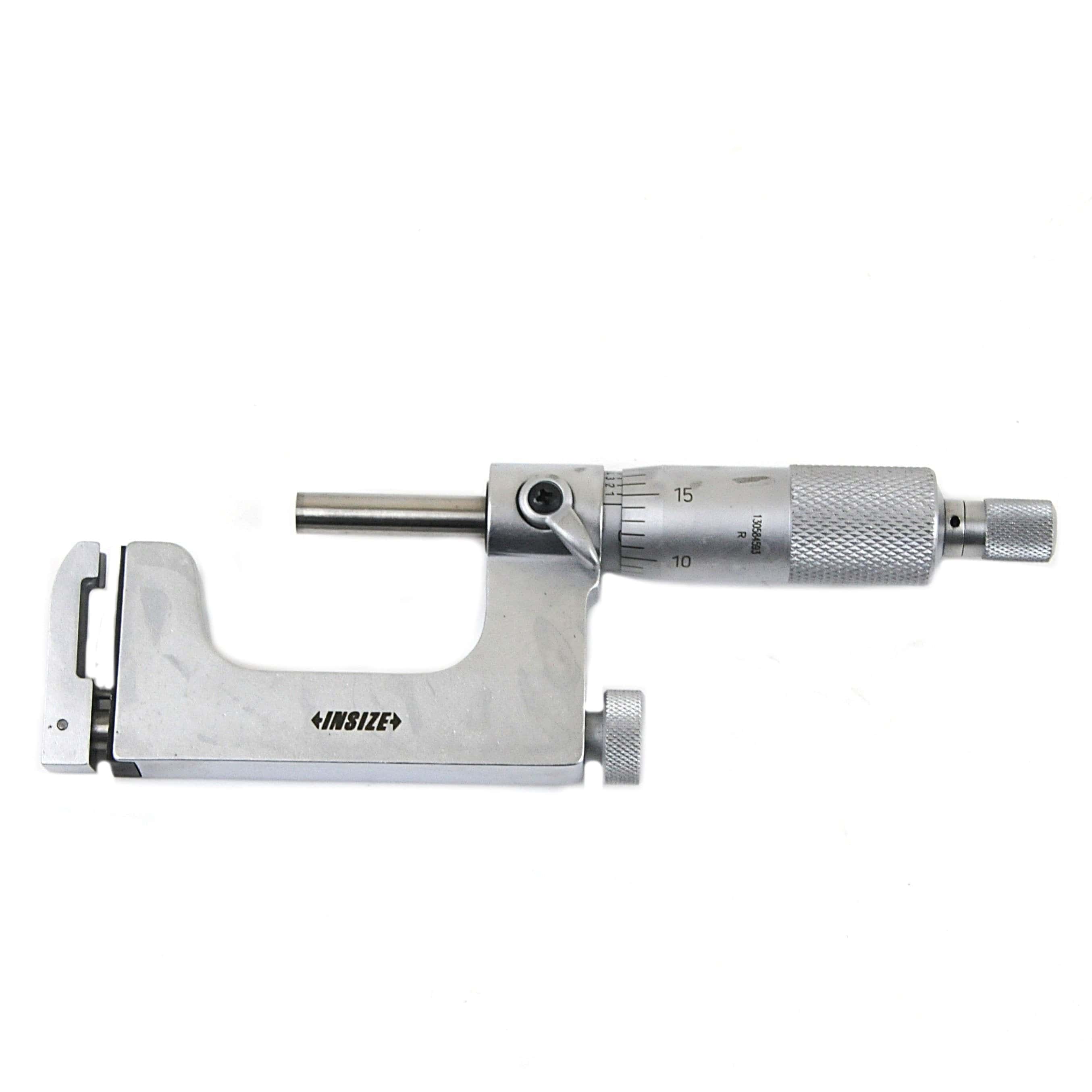 INSIZE Measuring Equipment Insize Interchangeable Anvil Micrometer 1-2" Range Series 3262-2