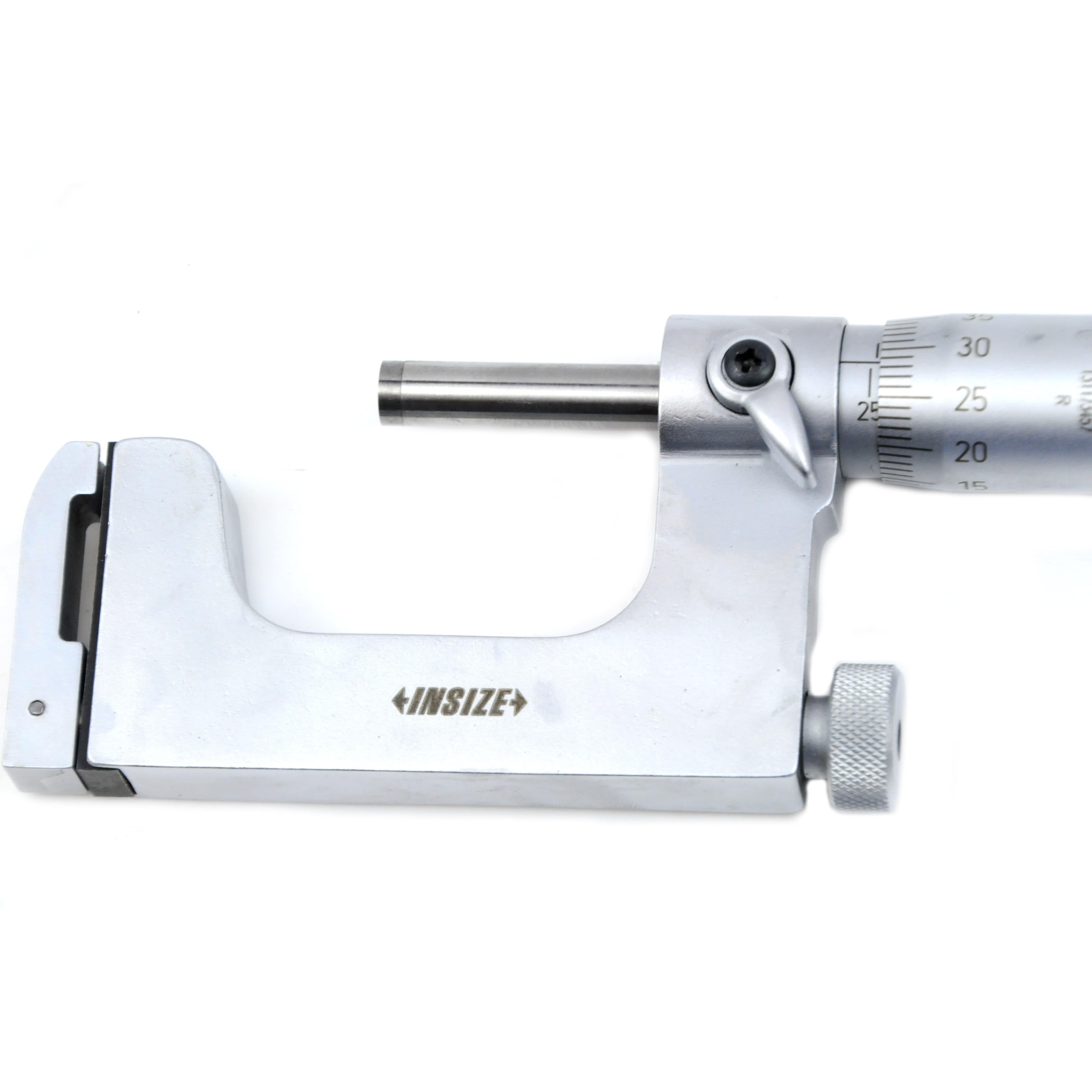 INSIZE Measuring Equipment Insize Interchangeable Anvil Micrometer 25-50mm Range Series 3262-50A