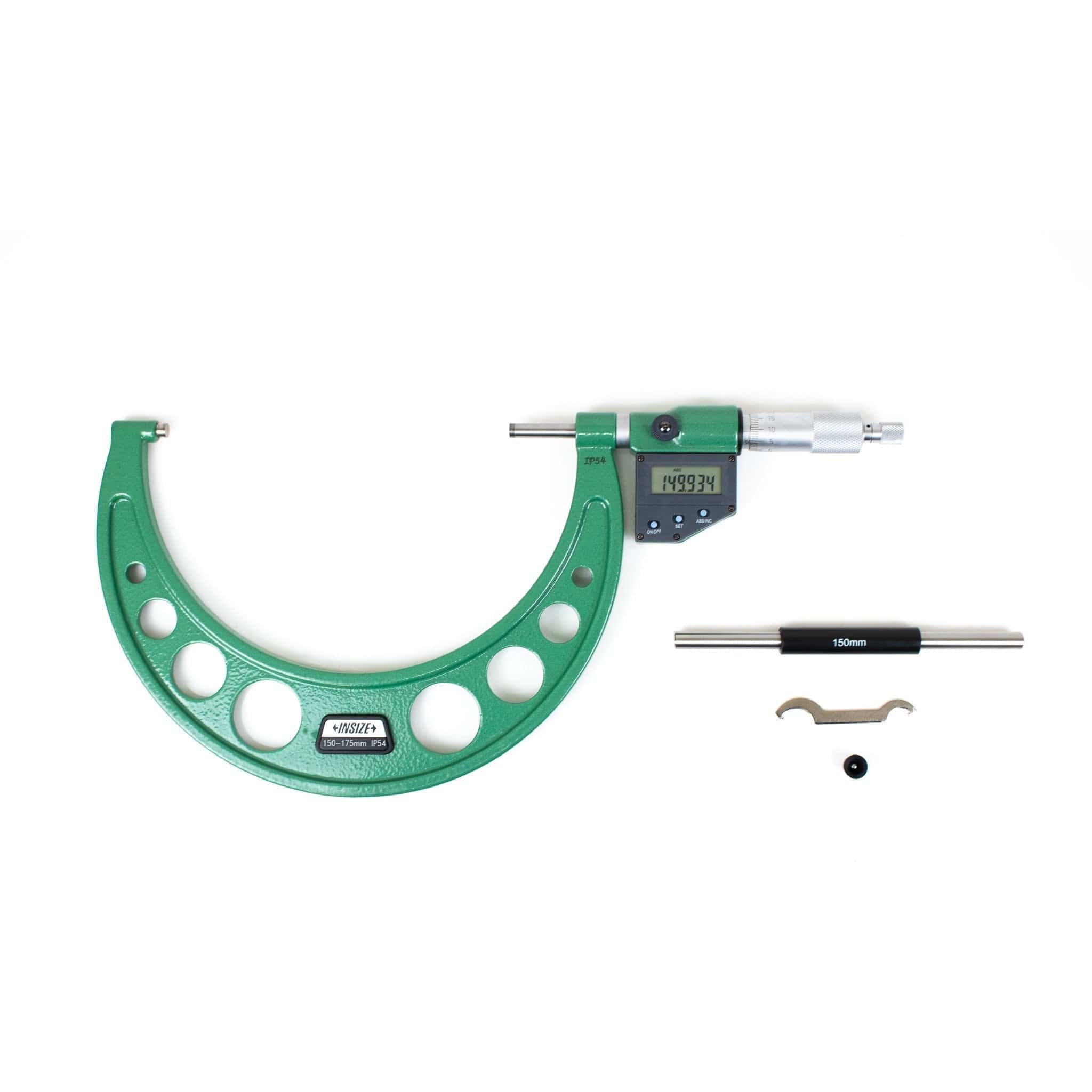 INSIZE Measuring Equipment Insize IP65 Digital Outside Micrometer 150-175MM / 6-7"Range Series 3108-175A