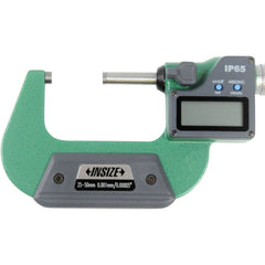 INSIZE Measuring Equipment Insize IP65 Digital Outside Micrometer 25 - 50mm / 1-2" Range Series 3101-50A