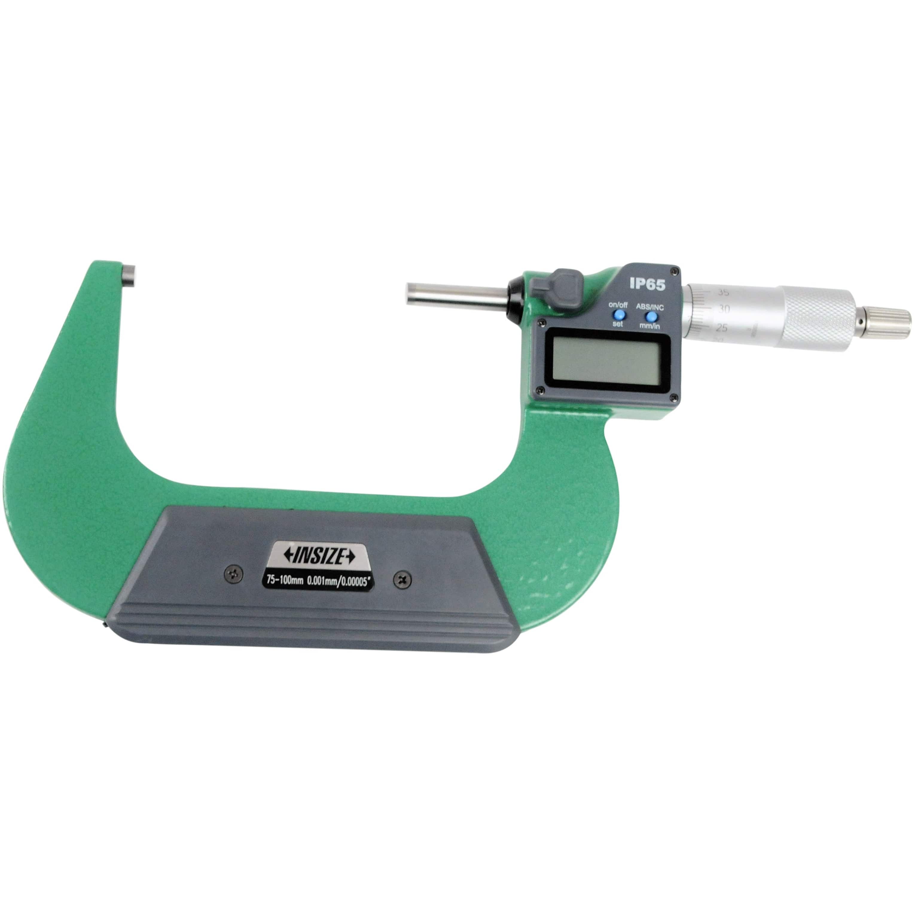 INSIZE Measuring Equipment Insize IP65 Digital Outside Micrometer 75-100mm / 4-5"Range Series 3101-100A