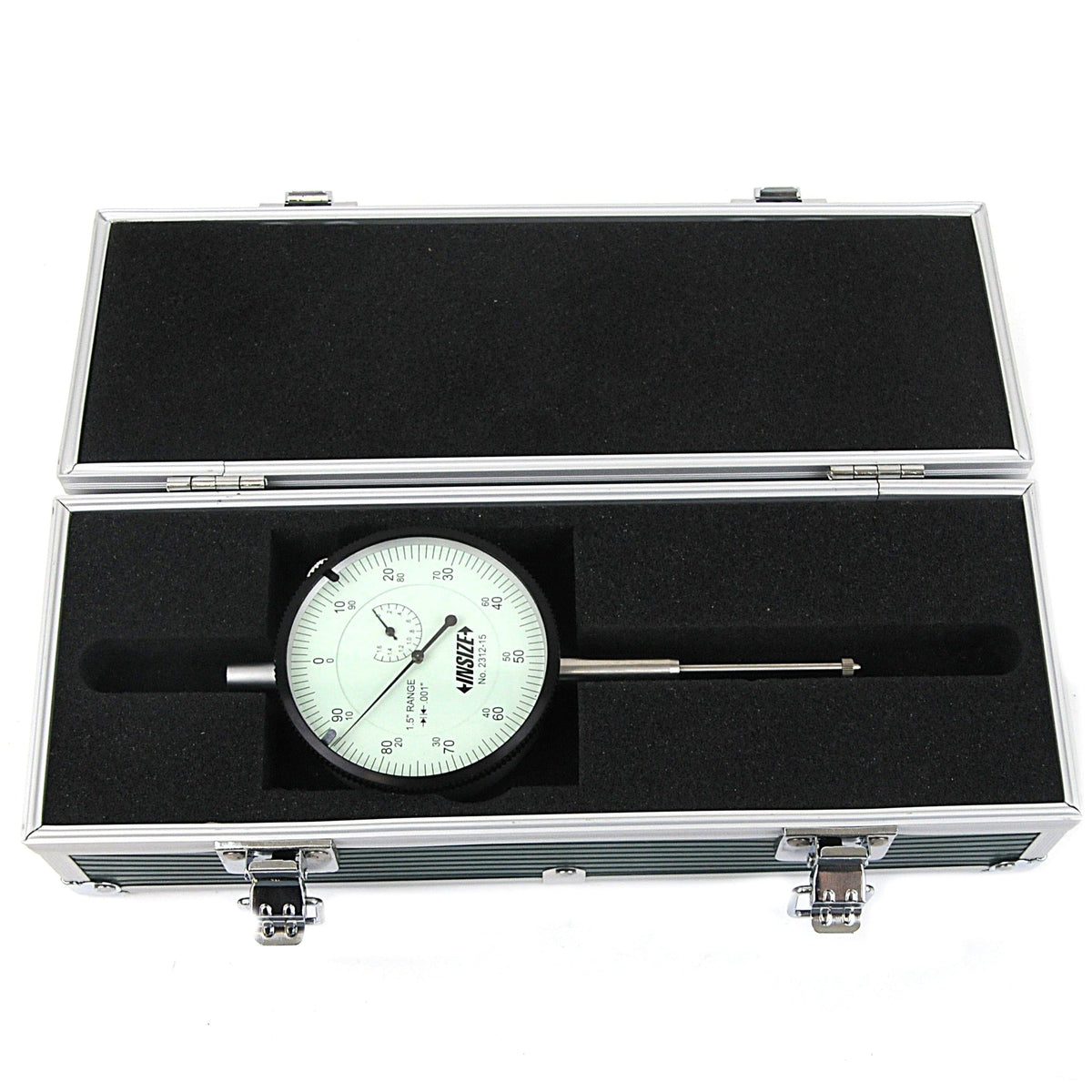 INSIZE Measuring Equipment Insize Large Face Dial Indicator Range Series 2312-15