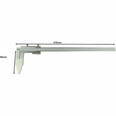 INSIZE Measuring Equipment Insize Long Jaw Vernier Caliper 0-300mm/0-12" Range Series 1215-392