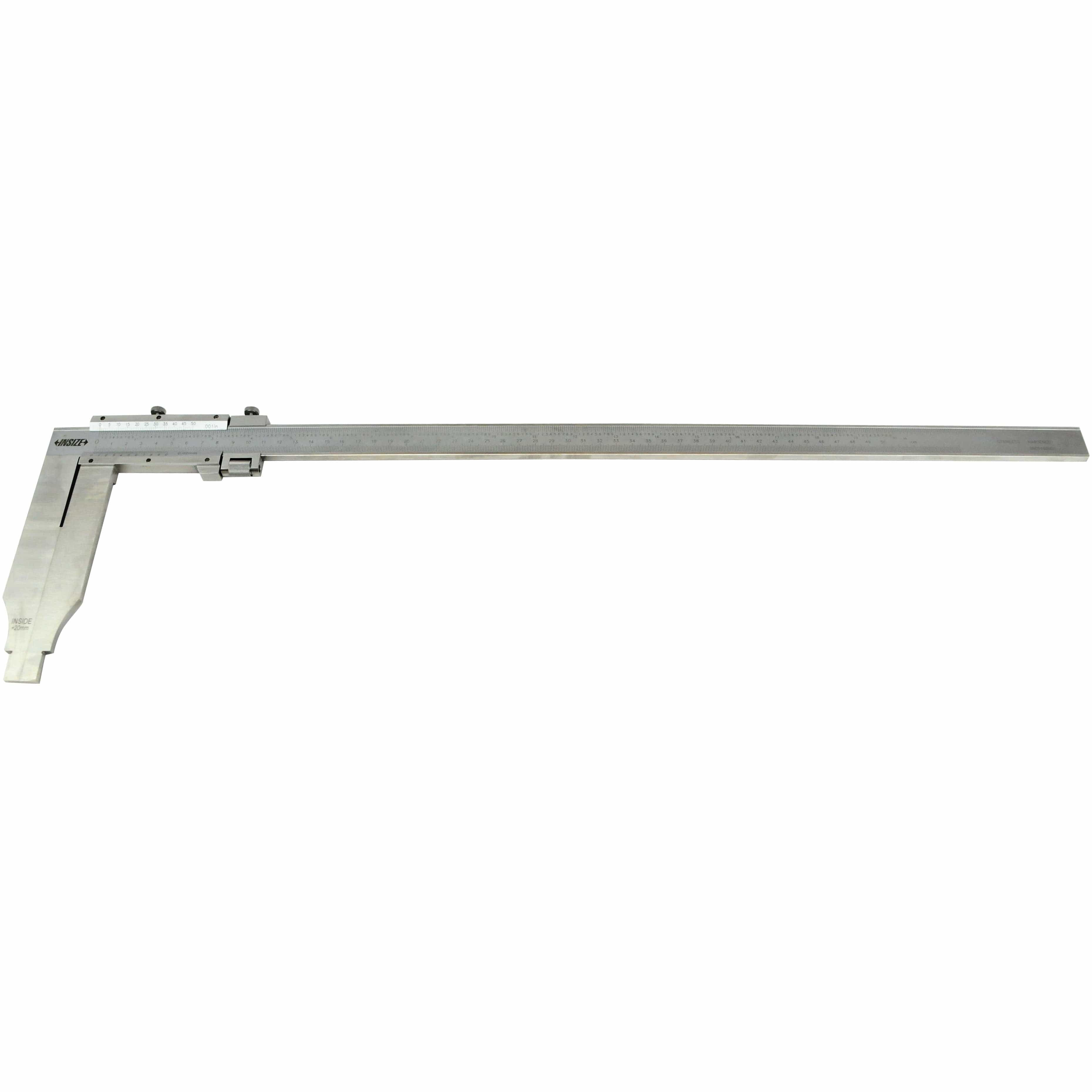 INSIZE Measuring Equipment Insize Long Jaw Vernier Caliper 0-500mm/0-20" Range Series 1215-522