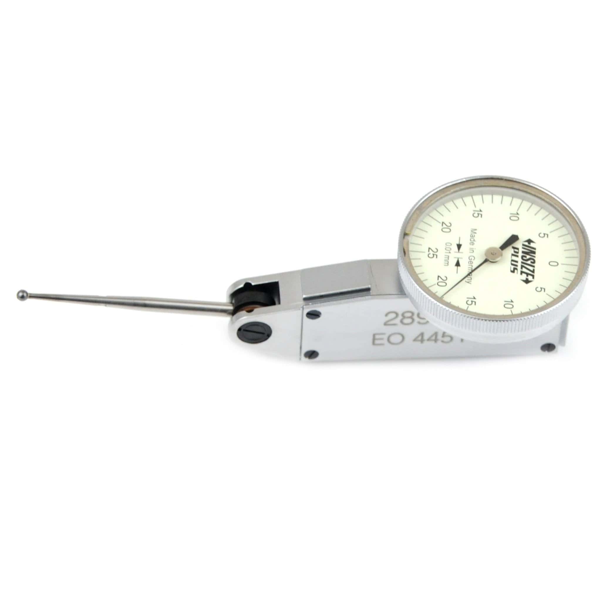 INSIZE Measuring Equipment Insize Long Styli Dial Test Indicator 0.5mm Range Series 2896-05