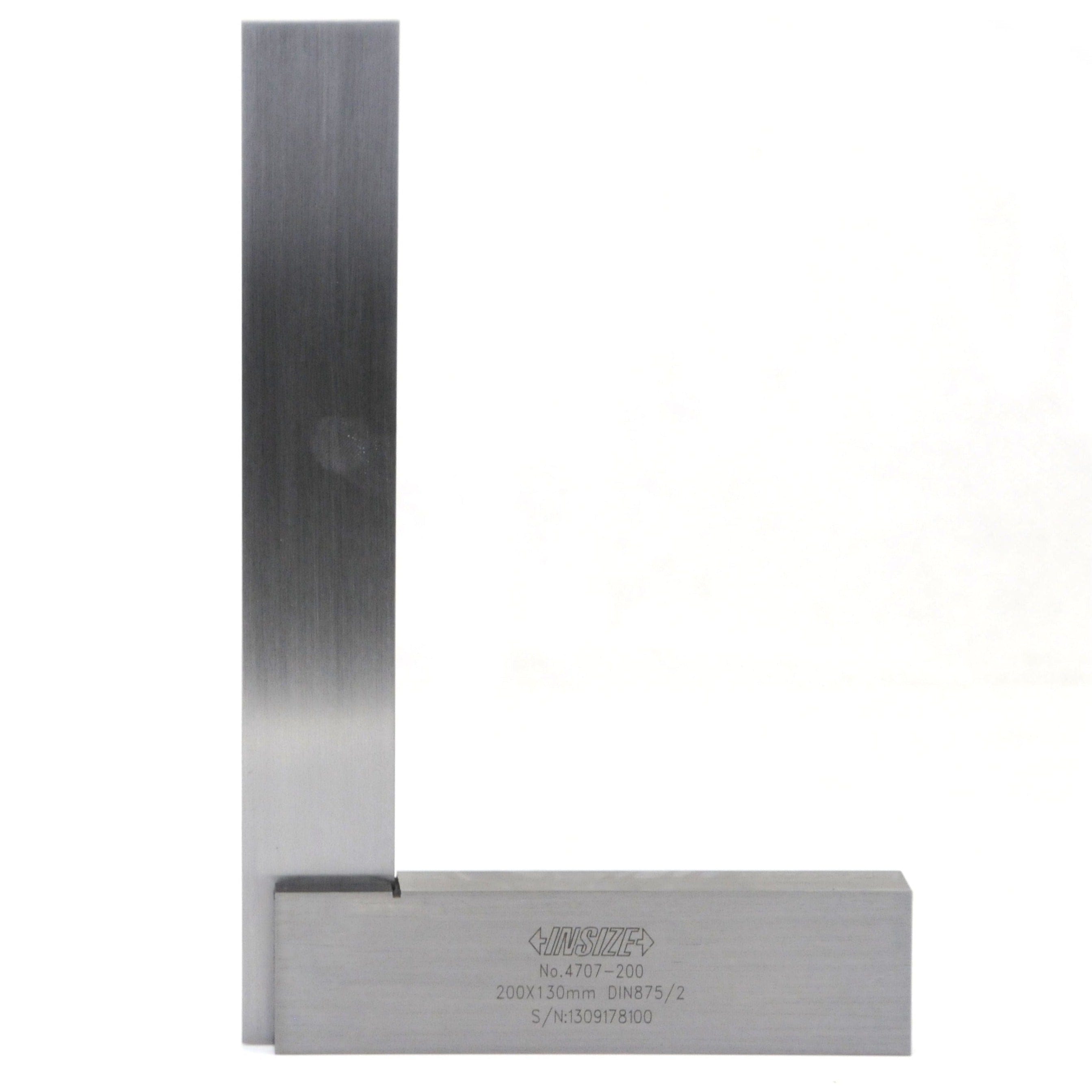 INSIZE Measuring Equipment Insize Machinist 90° Square Range 200x130mm Series 4707-200