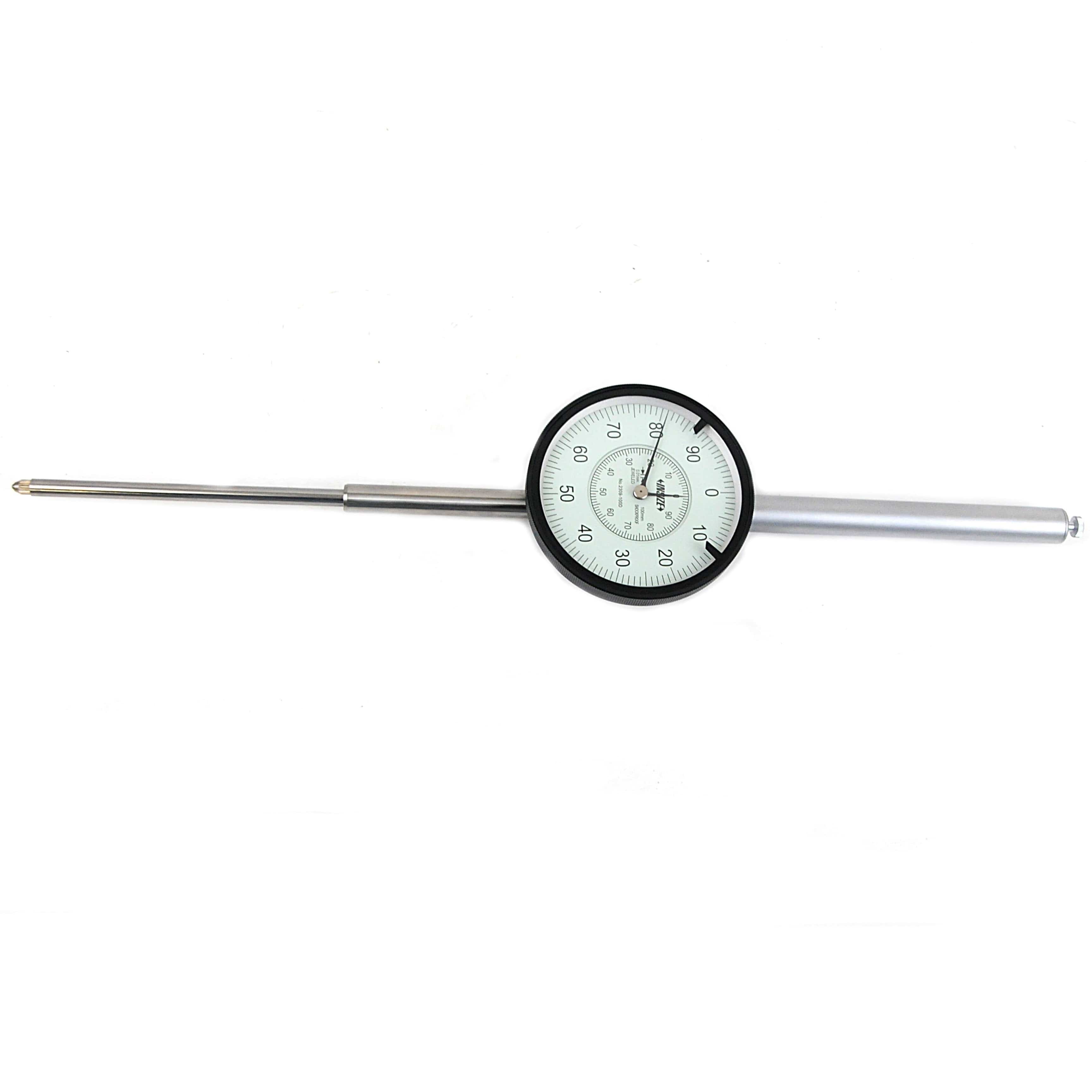 INSIZE Measuring Equipment Insize Metric Long Stroke Dial Indicator 100mm Range Series 2309-100D