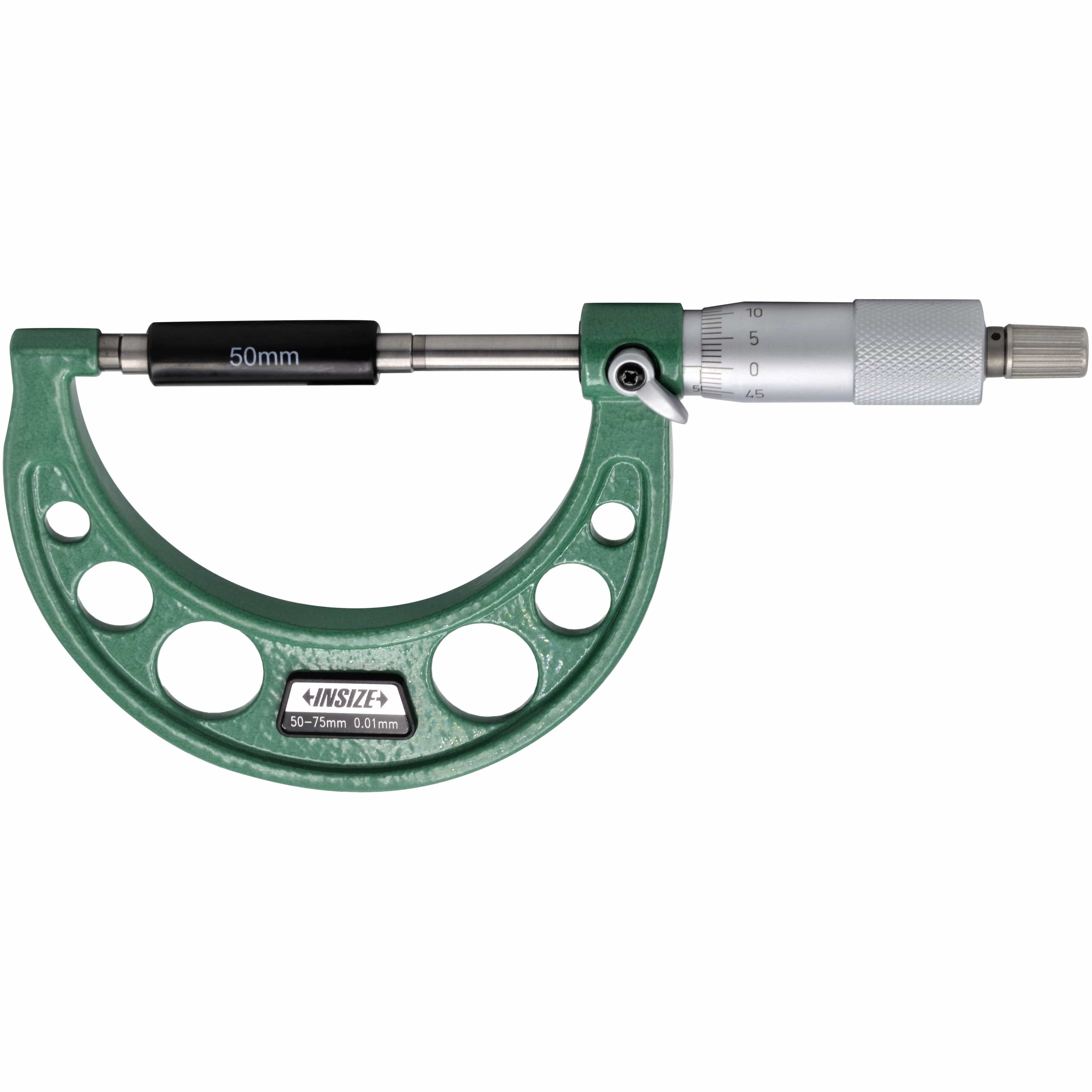 INSIZE Measuring Equipment Insize Metric Outside Micrometer 50-75mm Range Series 3203-75A