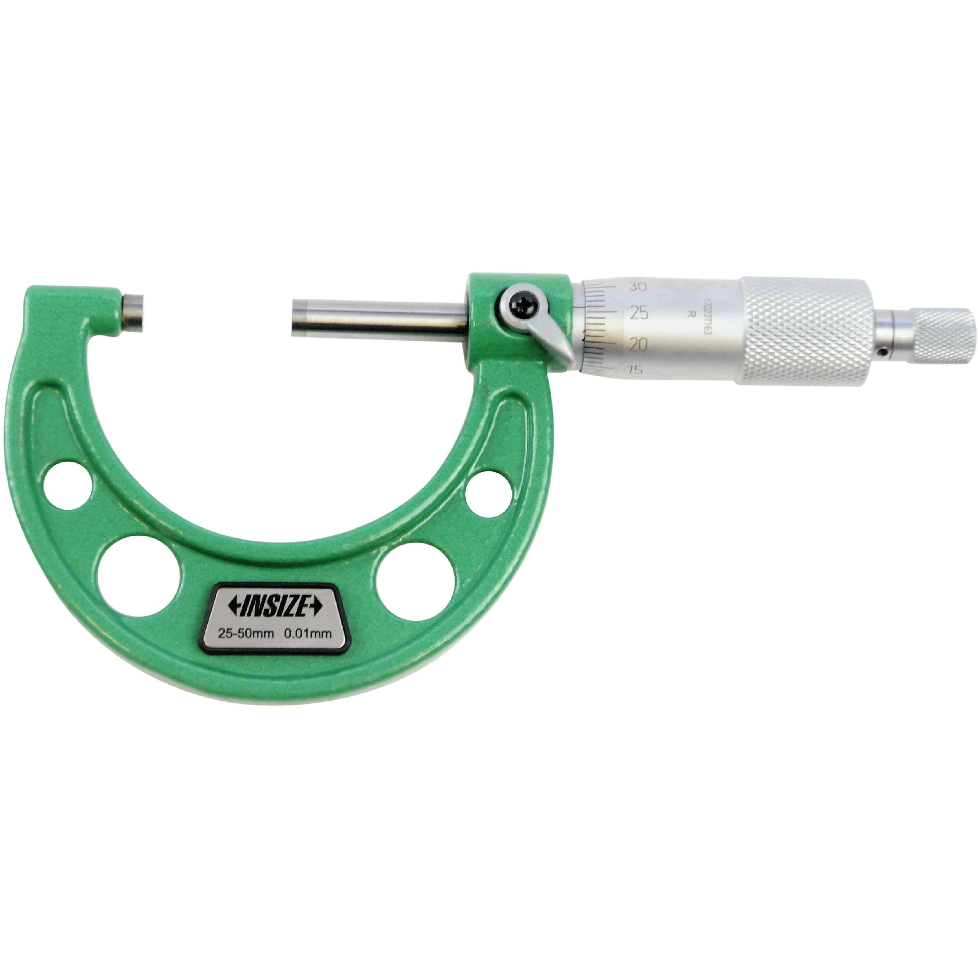 INSIZE Measuring Equipment Insize Metric Outside Micrometer Set 0-100mm Range Series 3203-1004A