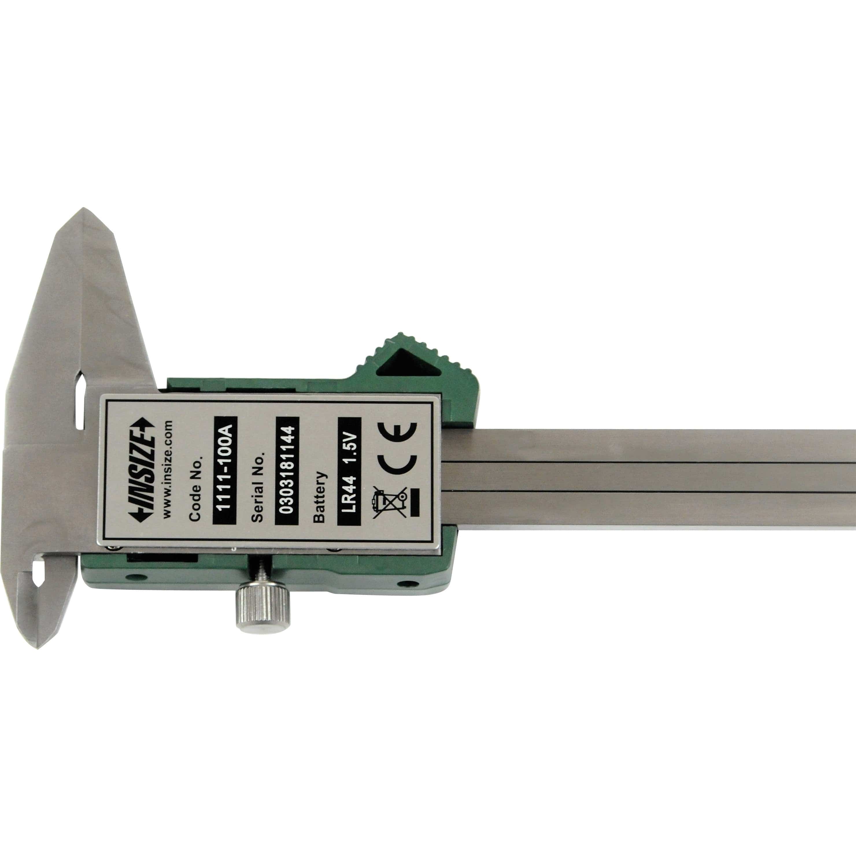 INSIZE Measuring Equipment Insize Mini Digital Caliper 0-100mm/0-4" Range Series 1111-100A