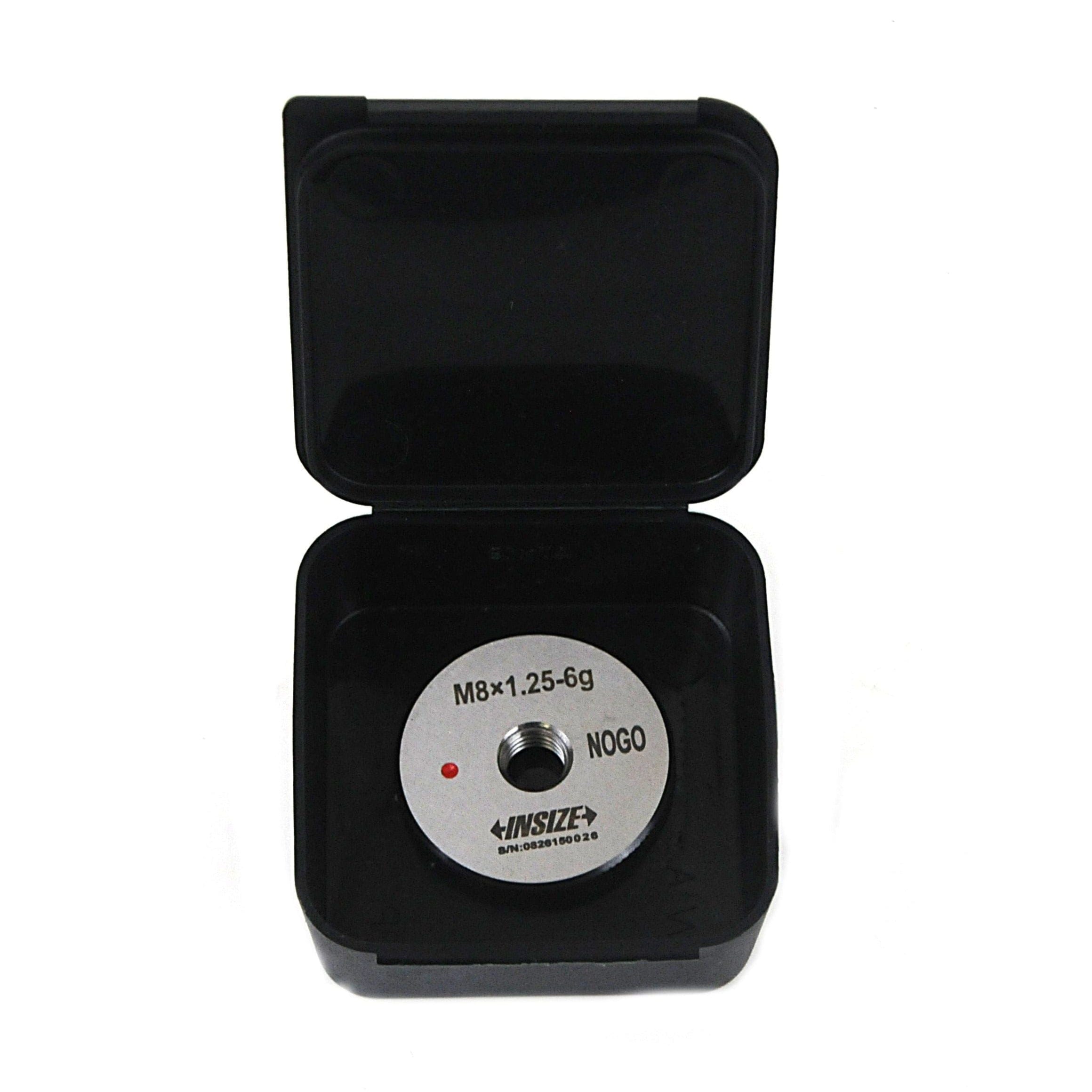 INSIZE Measuring Equipment Insize NOGO Thread Ring Gauge M8X1.25 Series 4120-8N