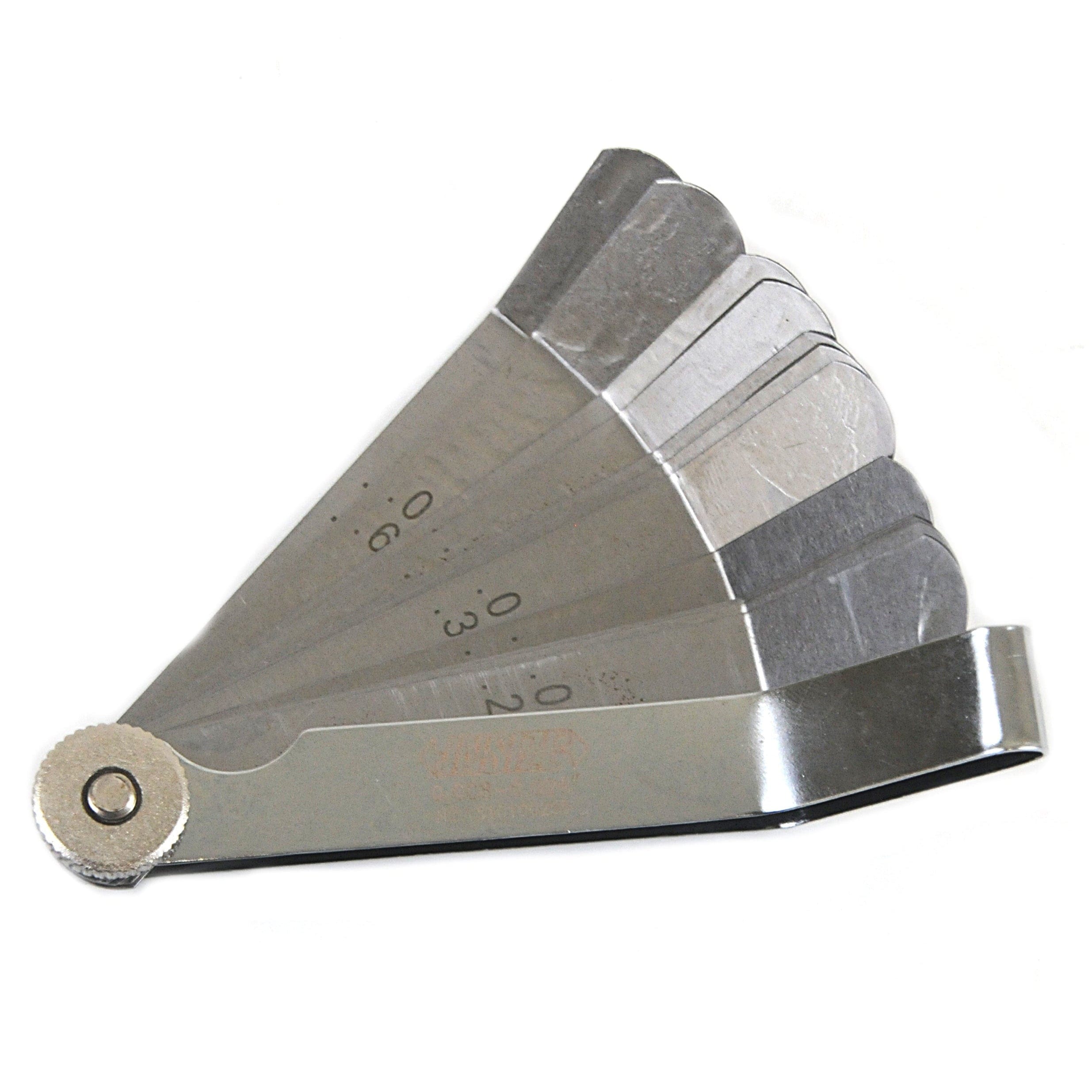INSIZE Measuring Equipment Insize Offset Feeler Gauge 0.005-0.02" Range Series 4609-16