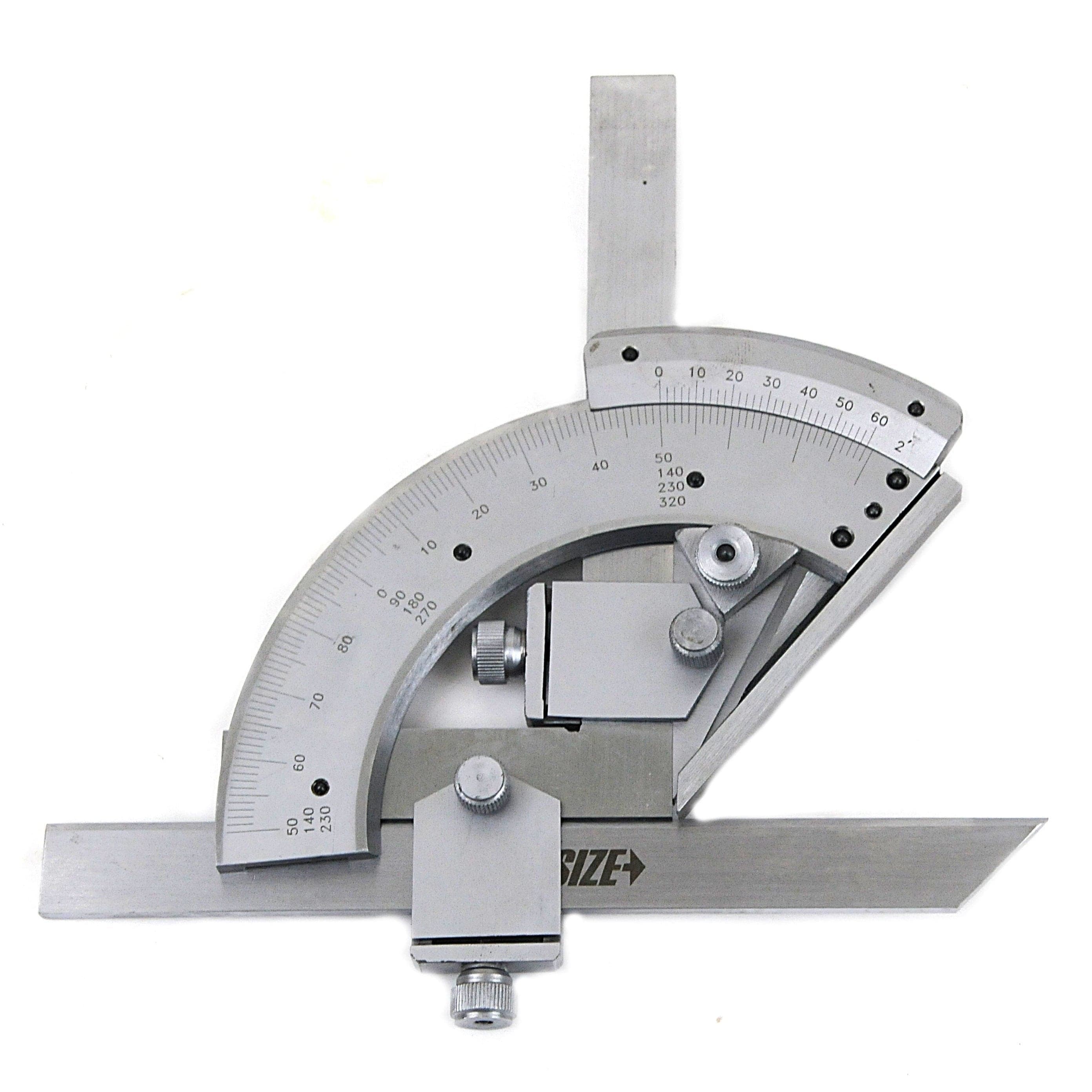 INSIZE Measuring Equipment Insize Protractor 0-320° Range Series 2374-320