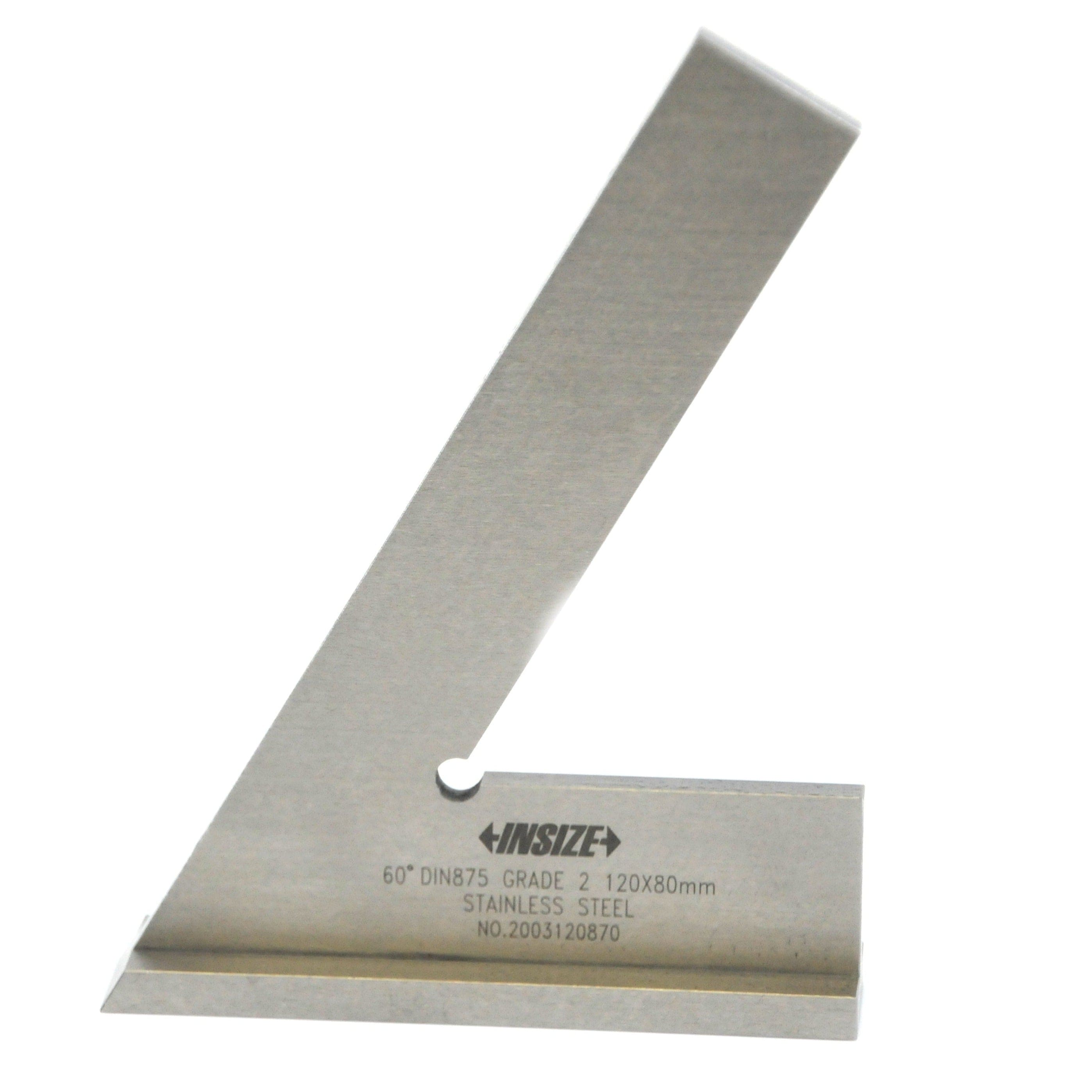 INSIZE Measuring Equipment Insize Range 60° Square 120x80mm Series 4762-120