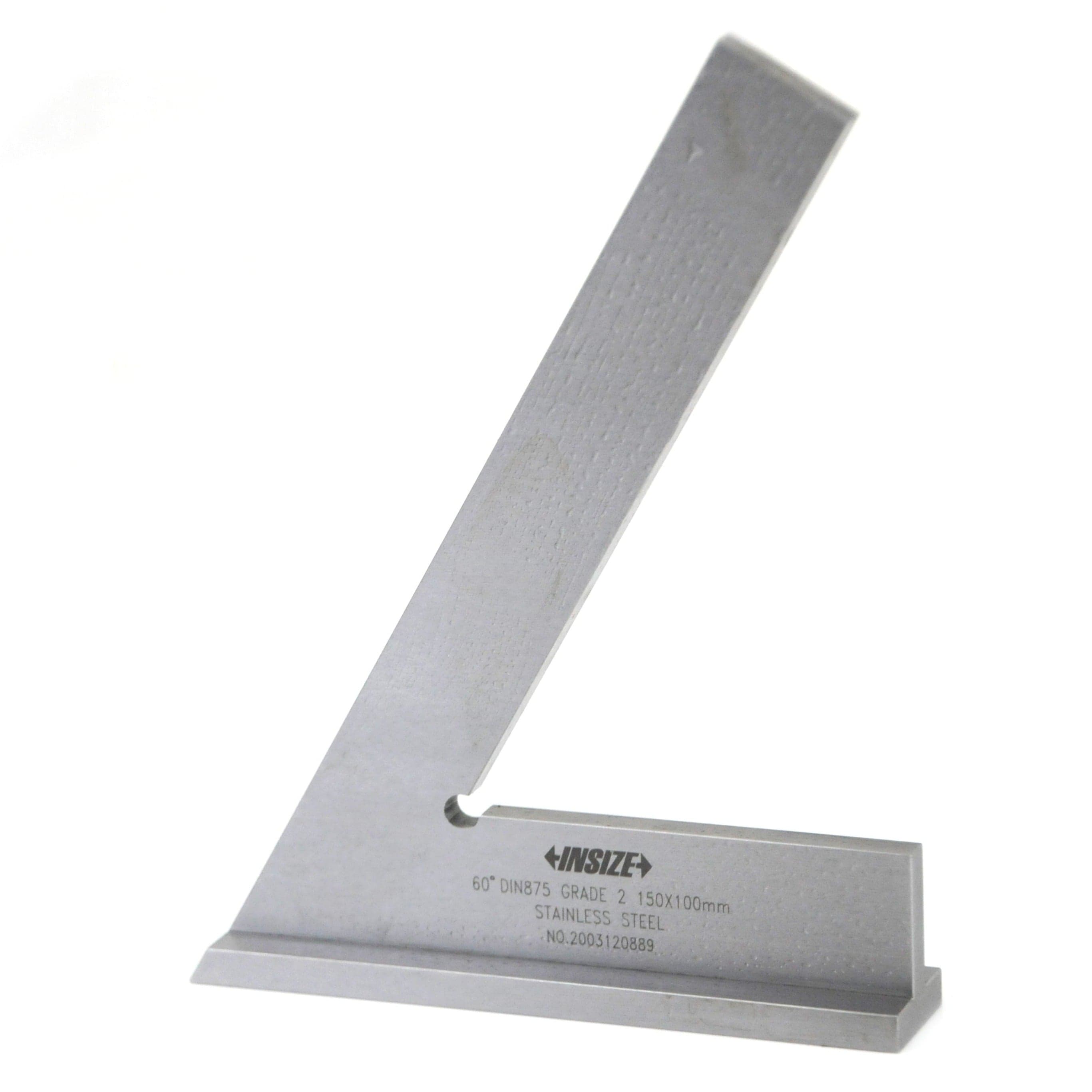 INSIZE Measuring Equipment Insize Range 60° Square 150x100mm Series 4762-150