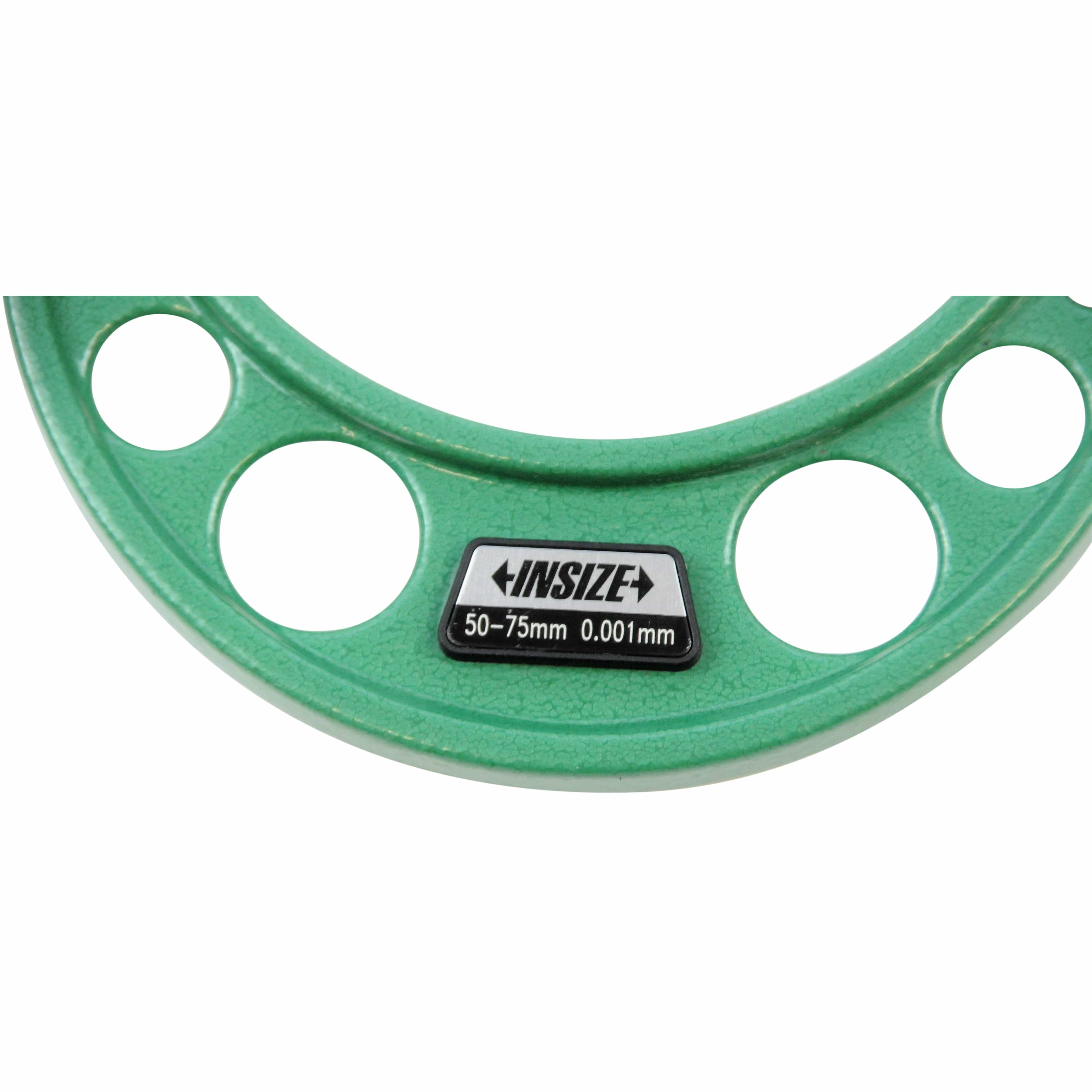 INSIZE Measuring Equipment Insize Ratchet Stop Type Outside Micrometer 50-75mm Range Series 3210-75A