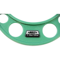 INSIZE Measuring Equipment Insize Ratchet Stop Type Outside Micrometer 75-100mm Range Series 3210-100A