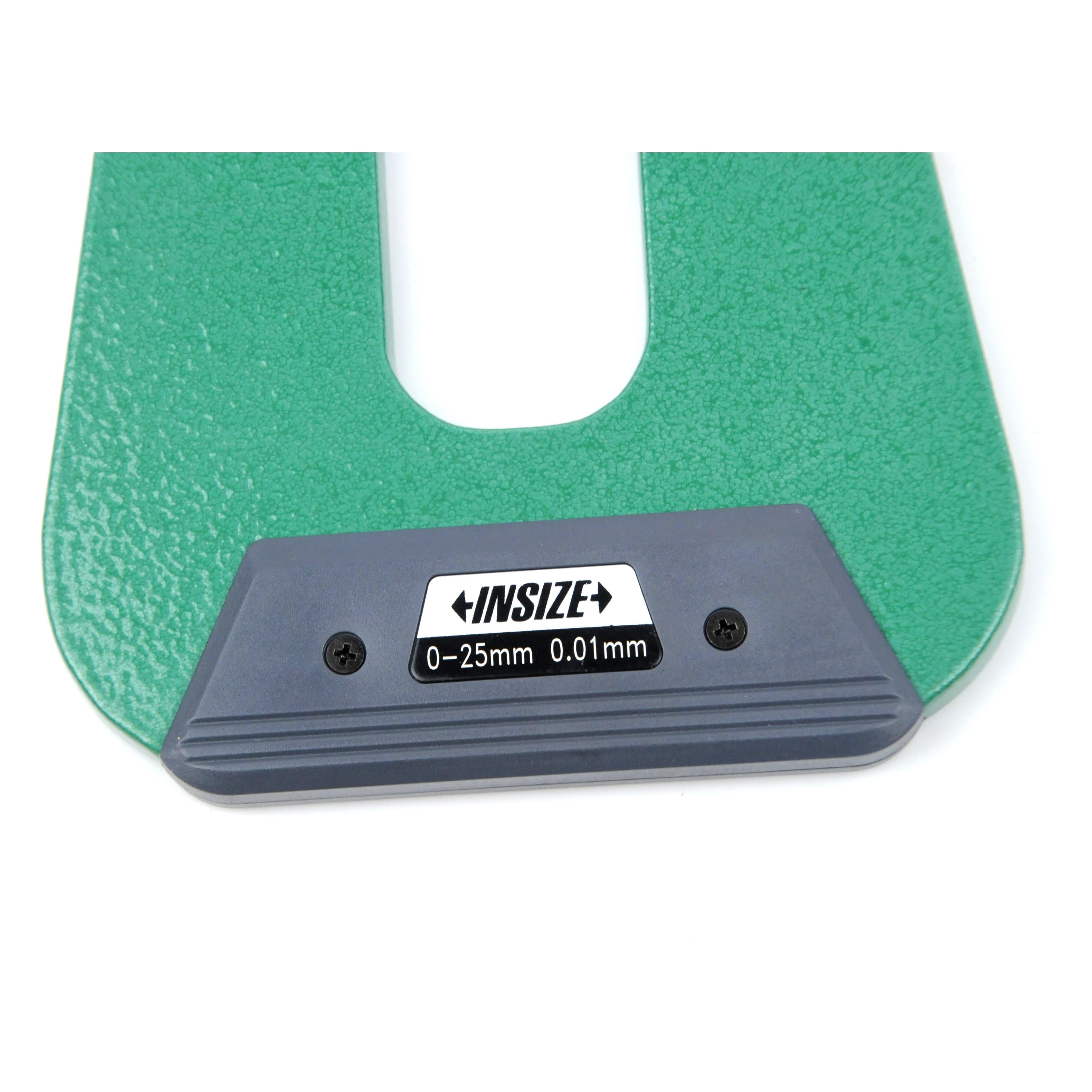 INSIZE Measuring Equipment Insize Sheet Metal Micrometer 0-25mm Range Series 3239-253S