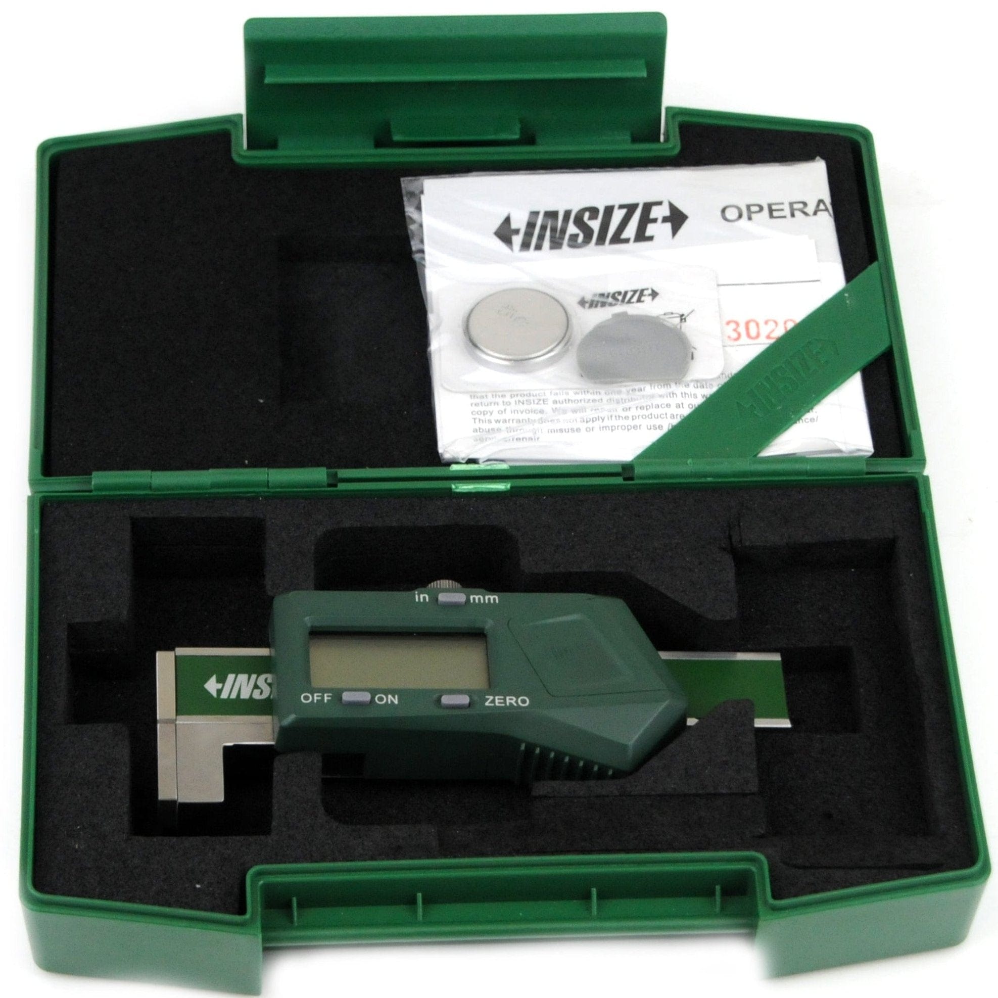 INSIZE Measuring Equipment Insize Step & Gap Gauge 0-12.7mm/0-0.0.5" Range Series 2168-12