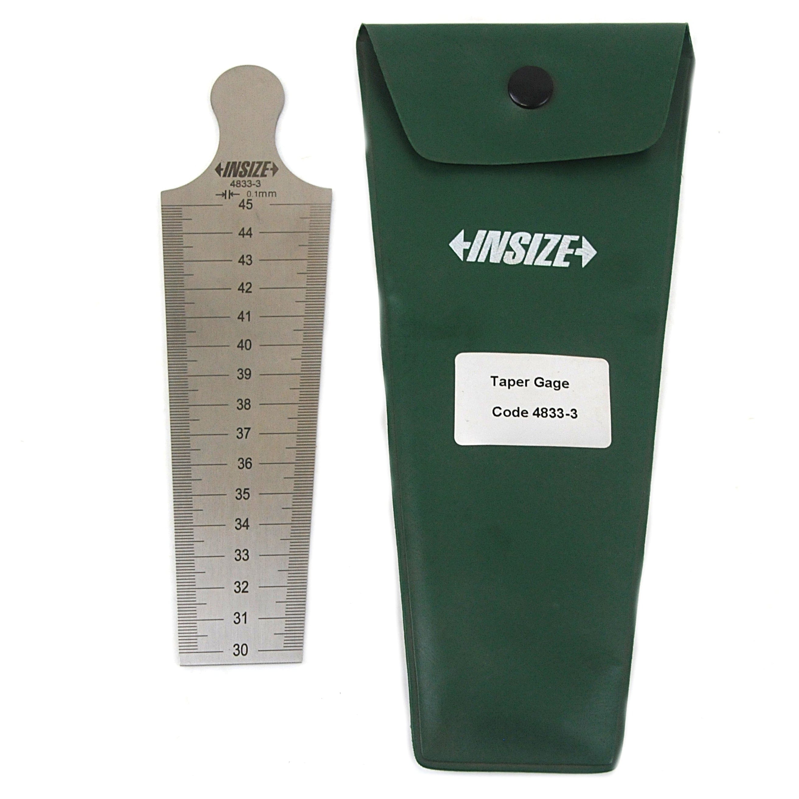 INSIZE Measuring Equipment Insize Taper Gauge 30-45mm Range Series 4833-3